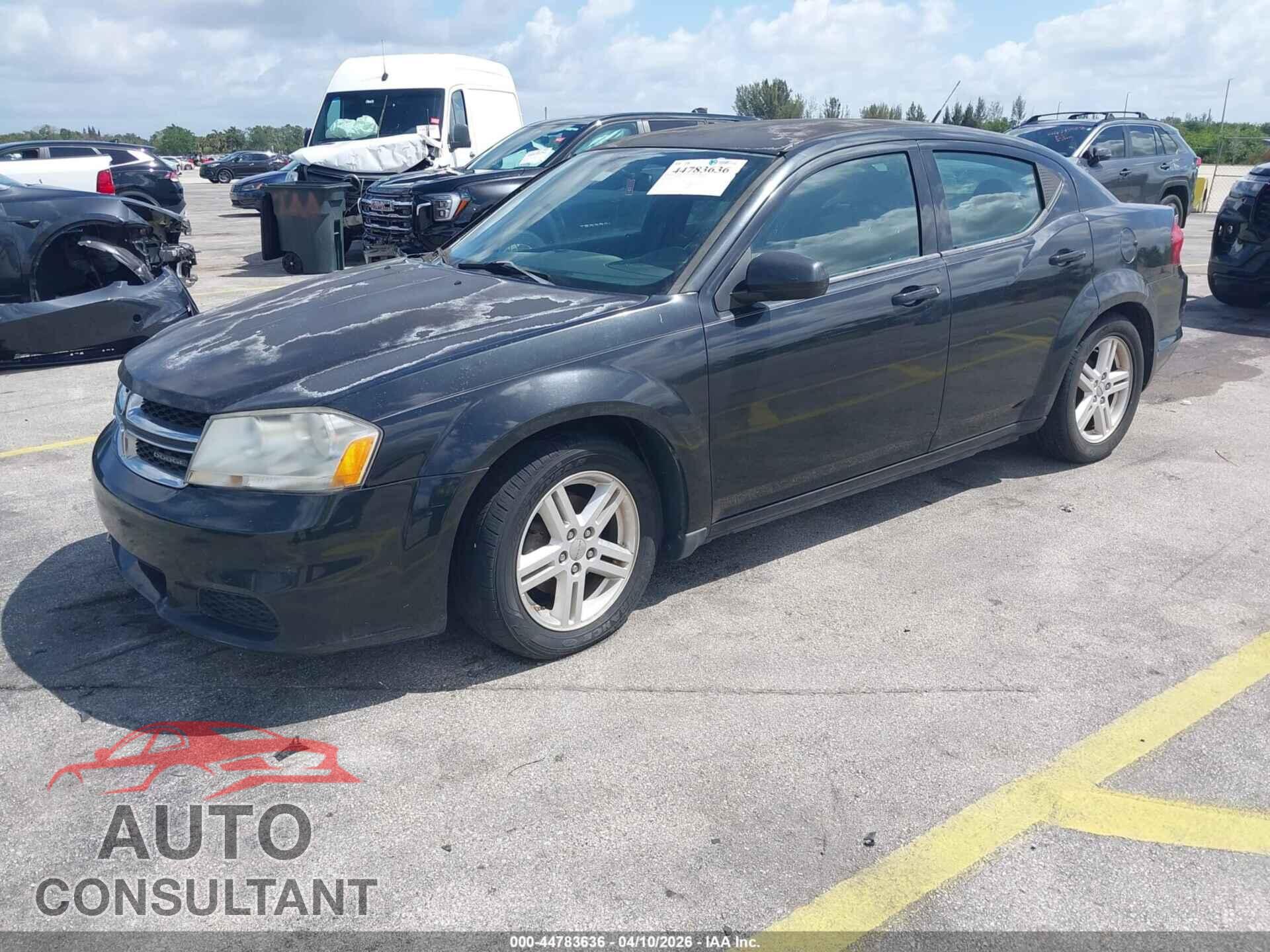 DODGE AVENGER 2011 - 1B3BD1FB2BN501930