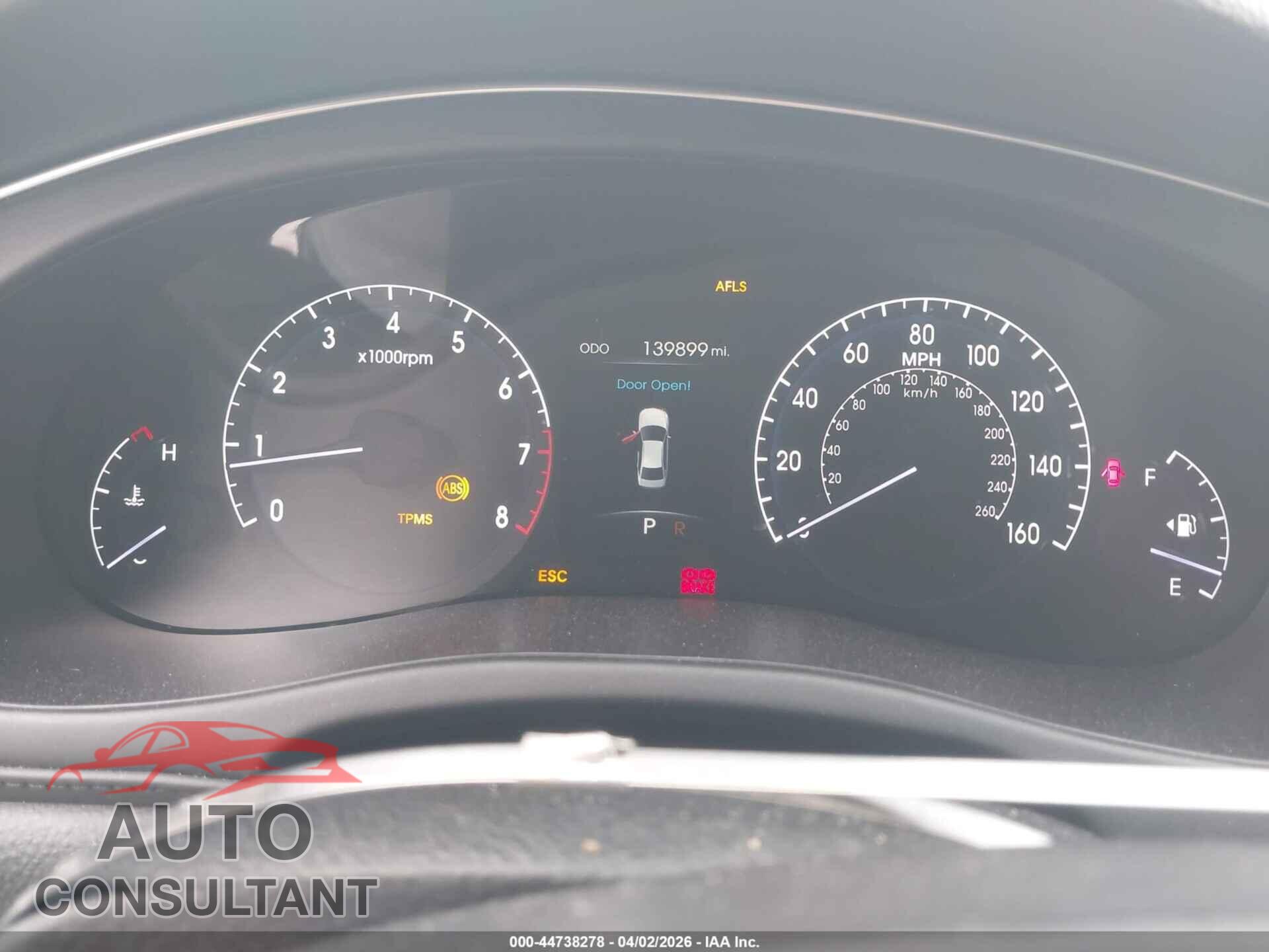 HYUNDAI GENESIS 2012 - KMHGC4DF0CU180181