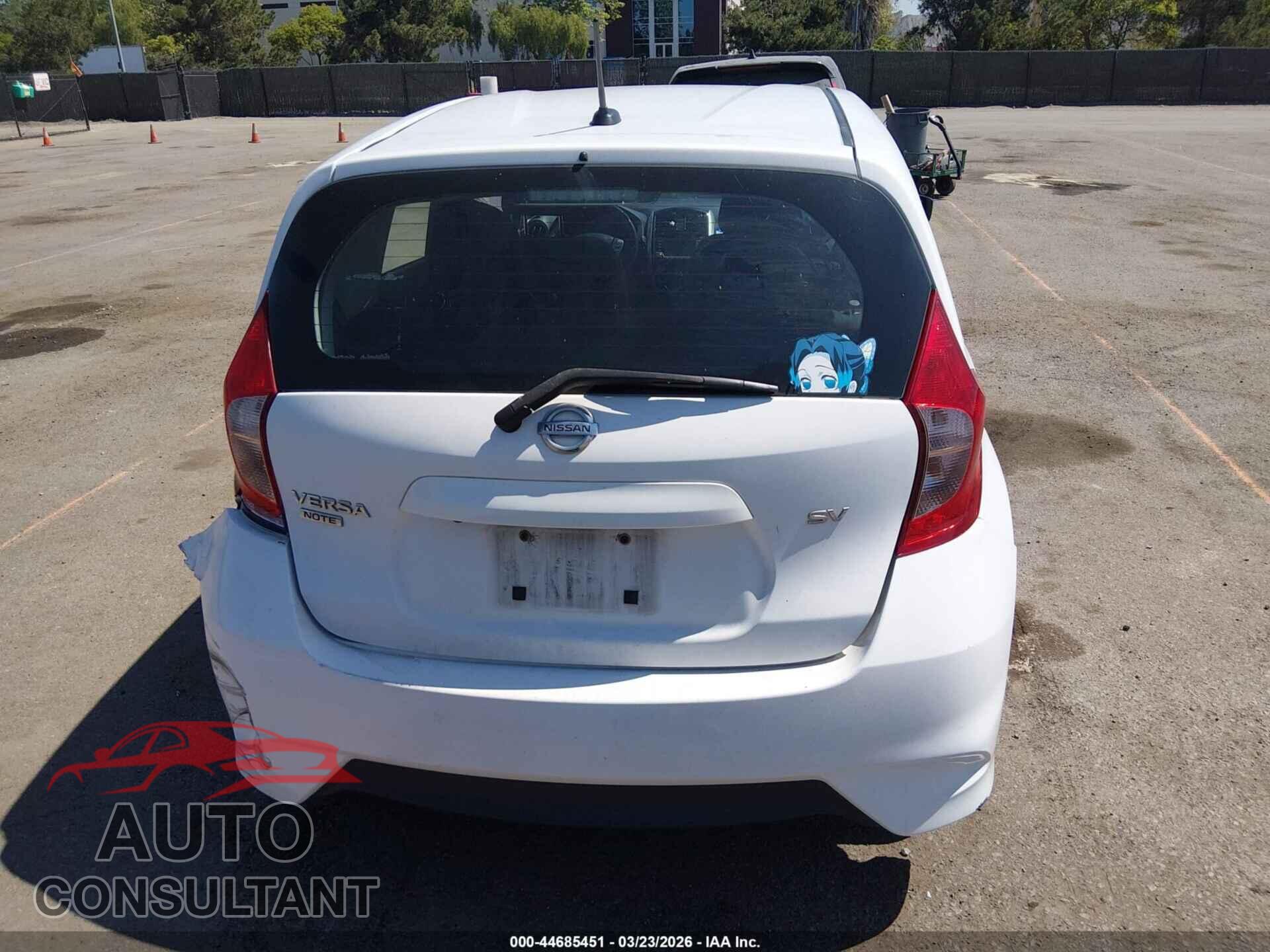 NISSAN VERSA NOTE 2017 - 3N1CE2CP1HL366408