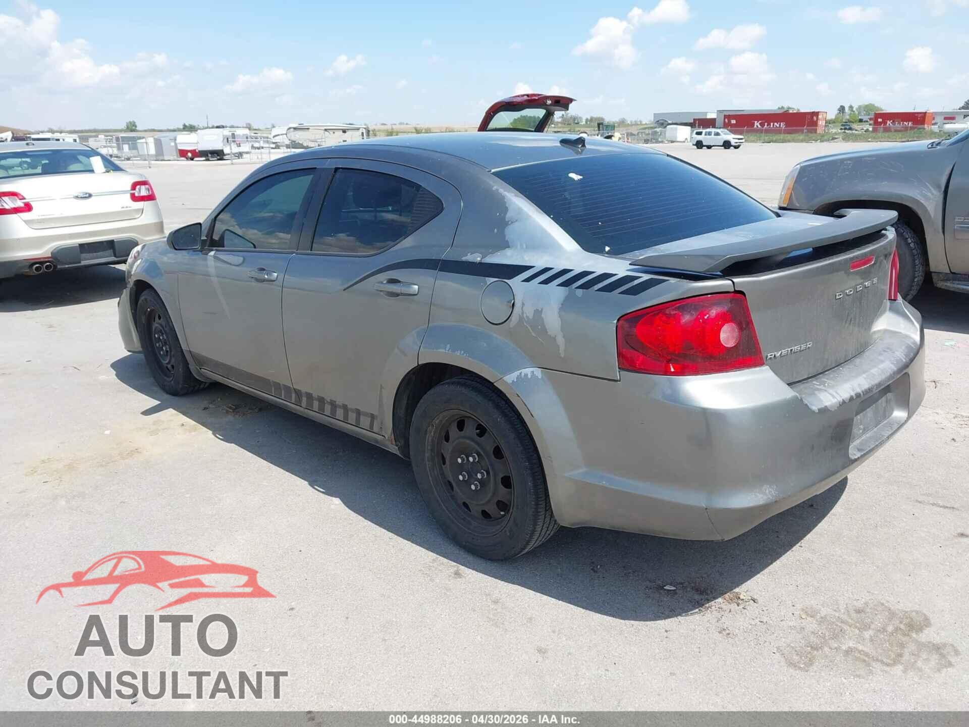 DODGE AVENGER 2011 - 1B3BD4FB4BN621178