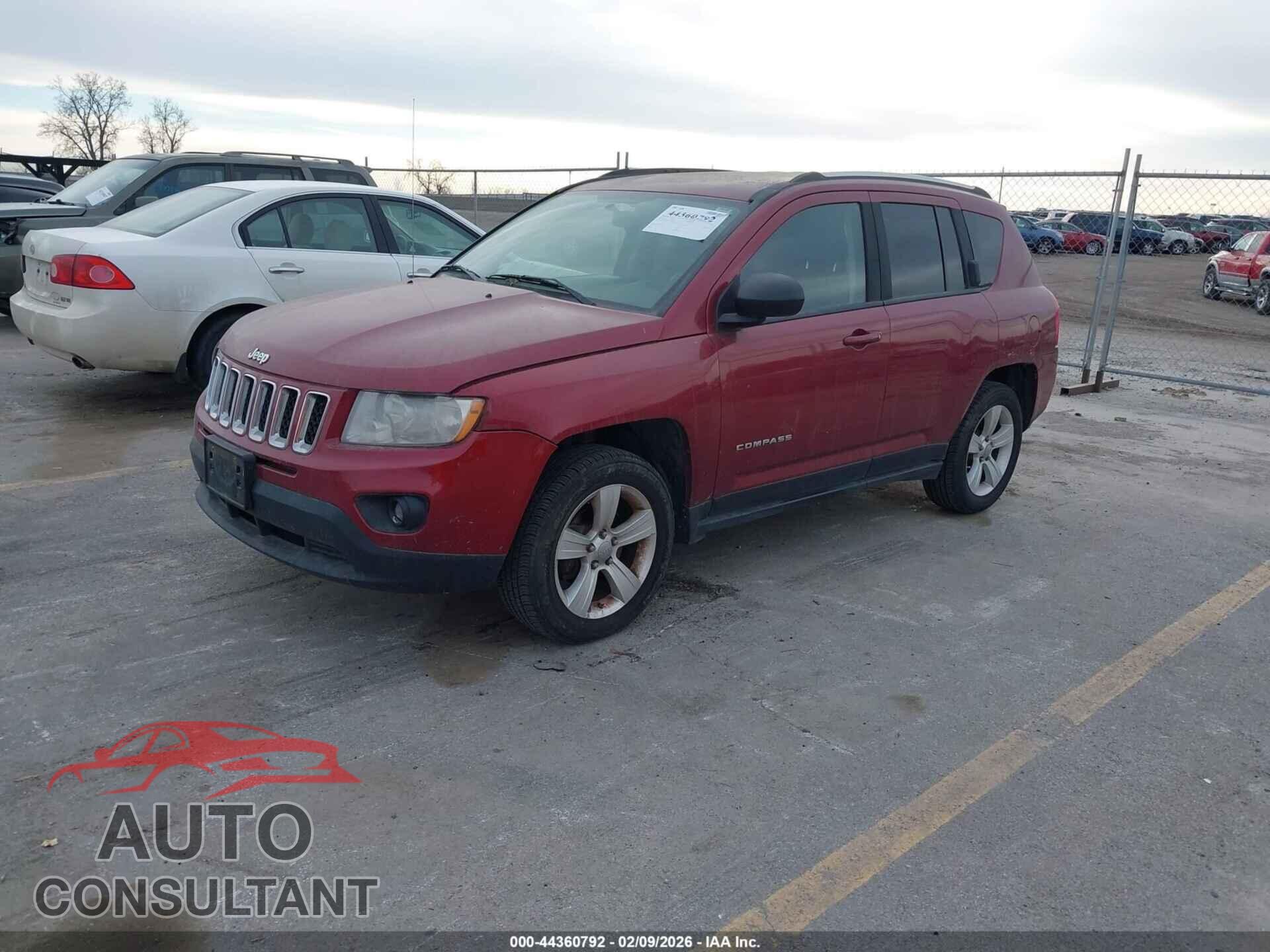 JEEP COMPASS 2012 - 1C4NJDEB4CD616527