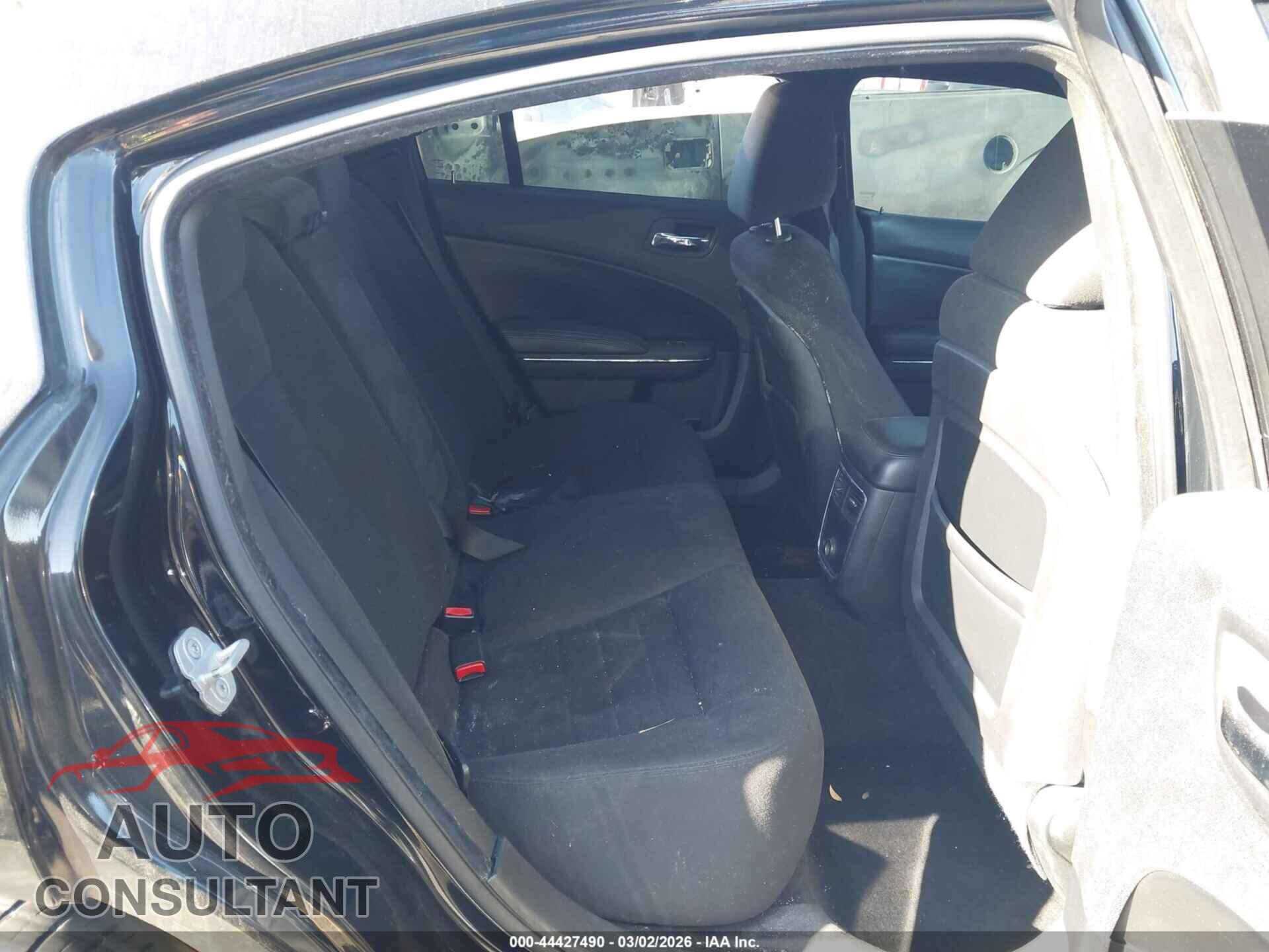 DODGE CHARGER 2012 - 2C3CDXBG3CH316503