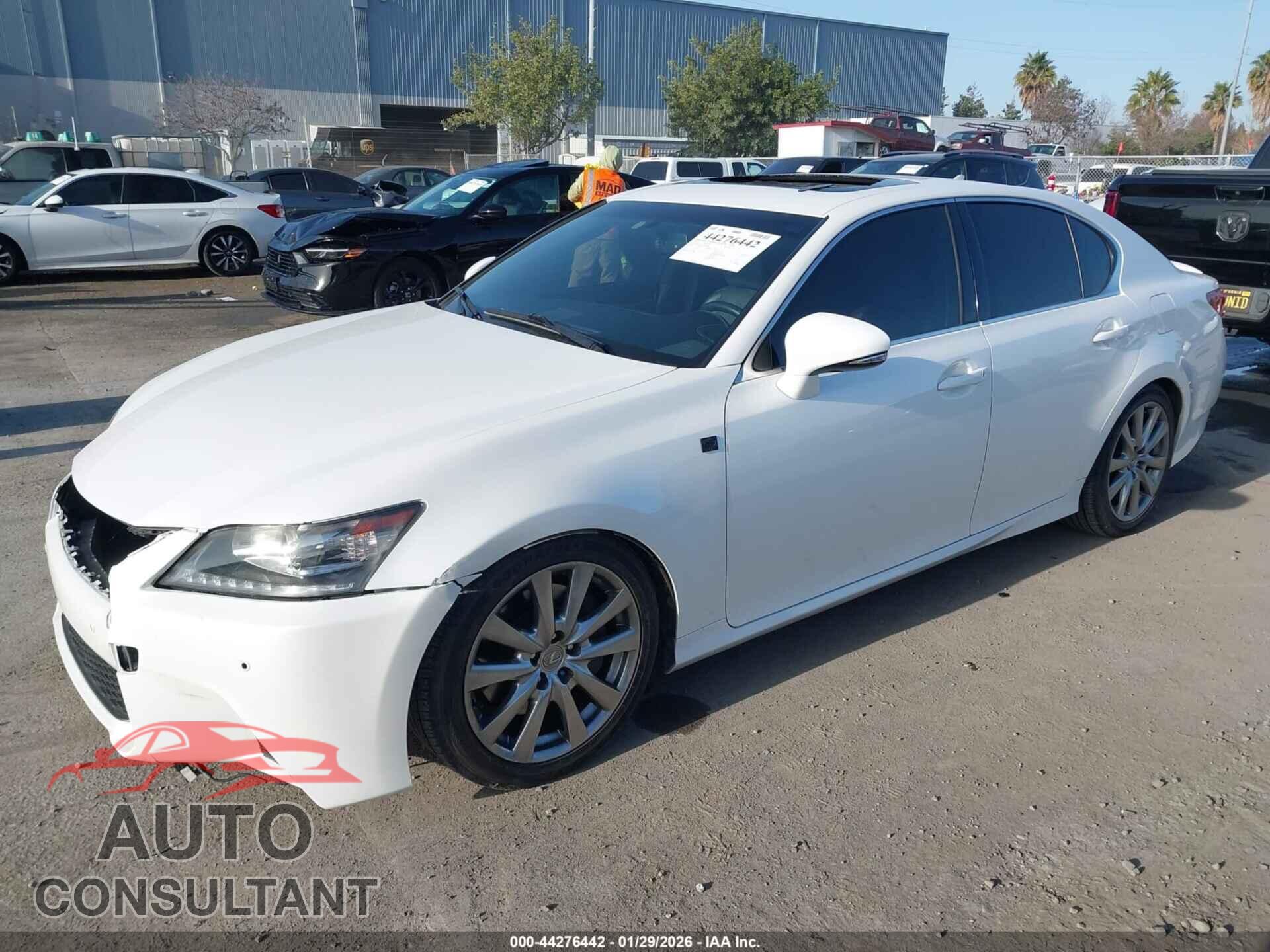 LEXUS GS 350 2013 - JTHBE1BL6D5015536
