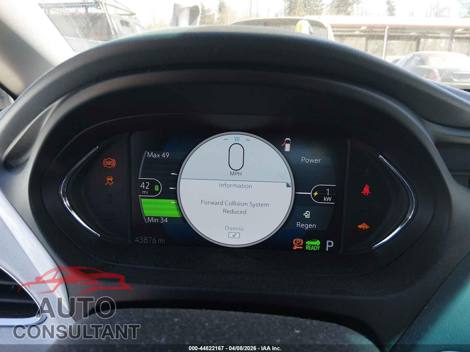 CHEVROLET BOLT EV 2017 - 1G1FX6S06H4150116