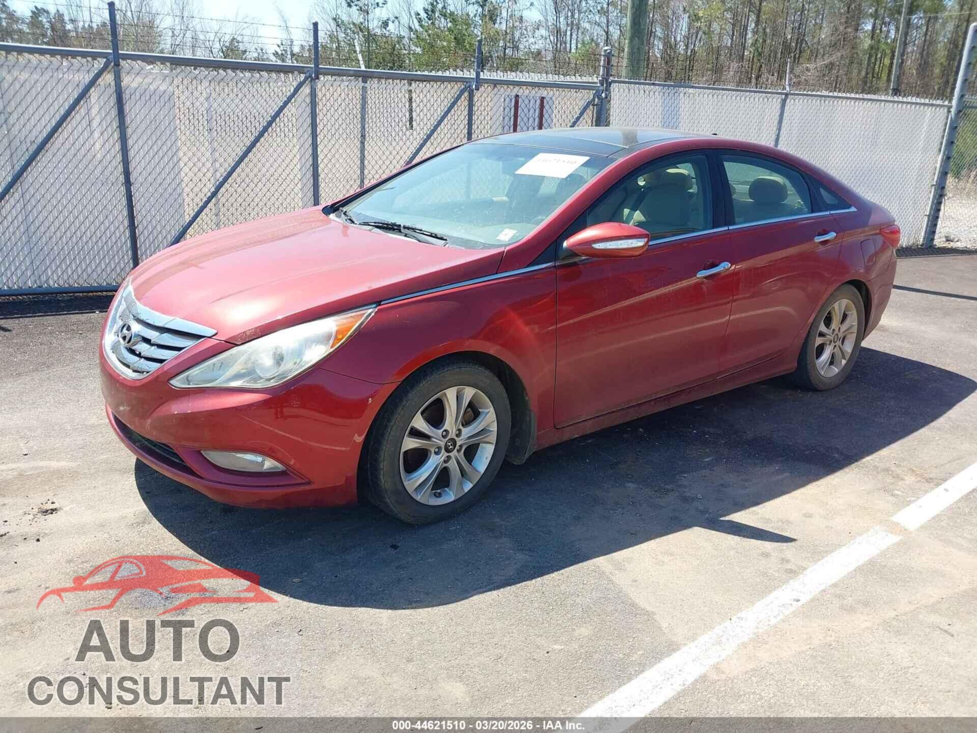 HYUNDAI SONATA 2012 - 5NPEC4AC2CH366367