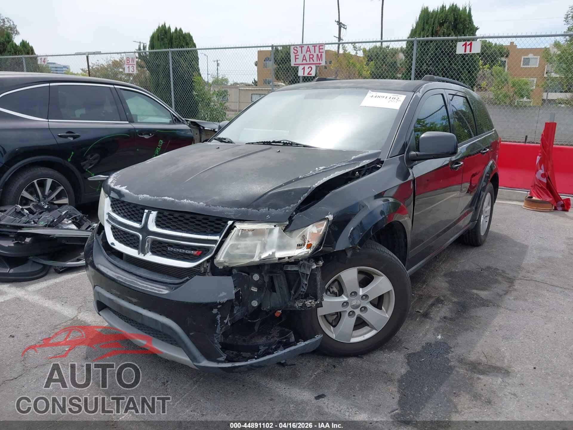 DODGE JOURNEY 2012 - 3C4PDCBB0CT392441