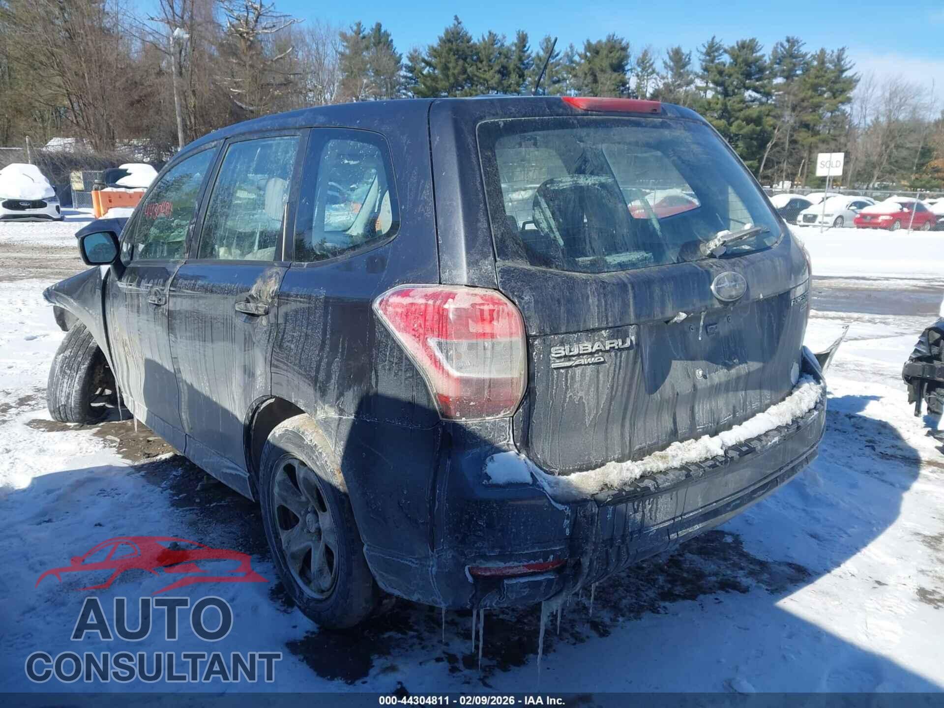 SUBARU FORESTER 2015 - JF2SJAAC2FH568573