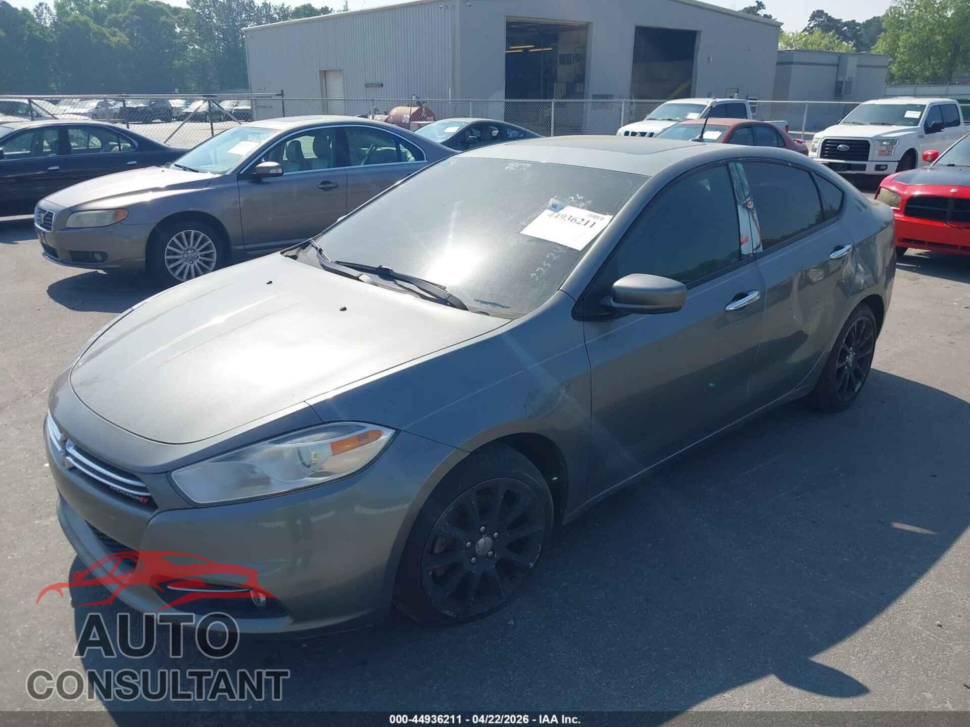 DODGE DART 2013 - 1C3CDFCA8DD225245