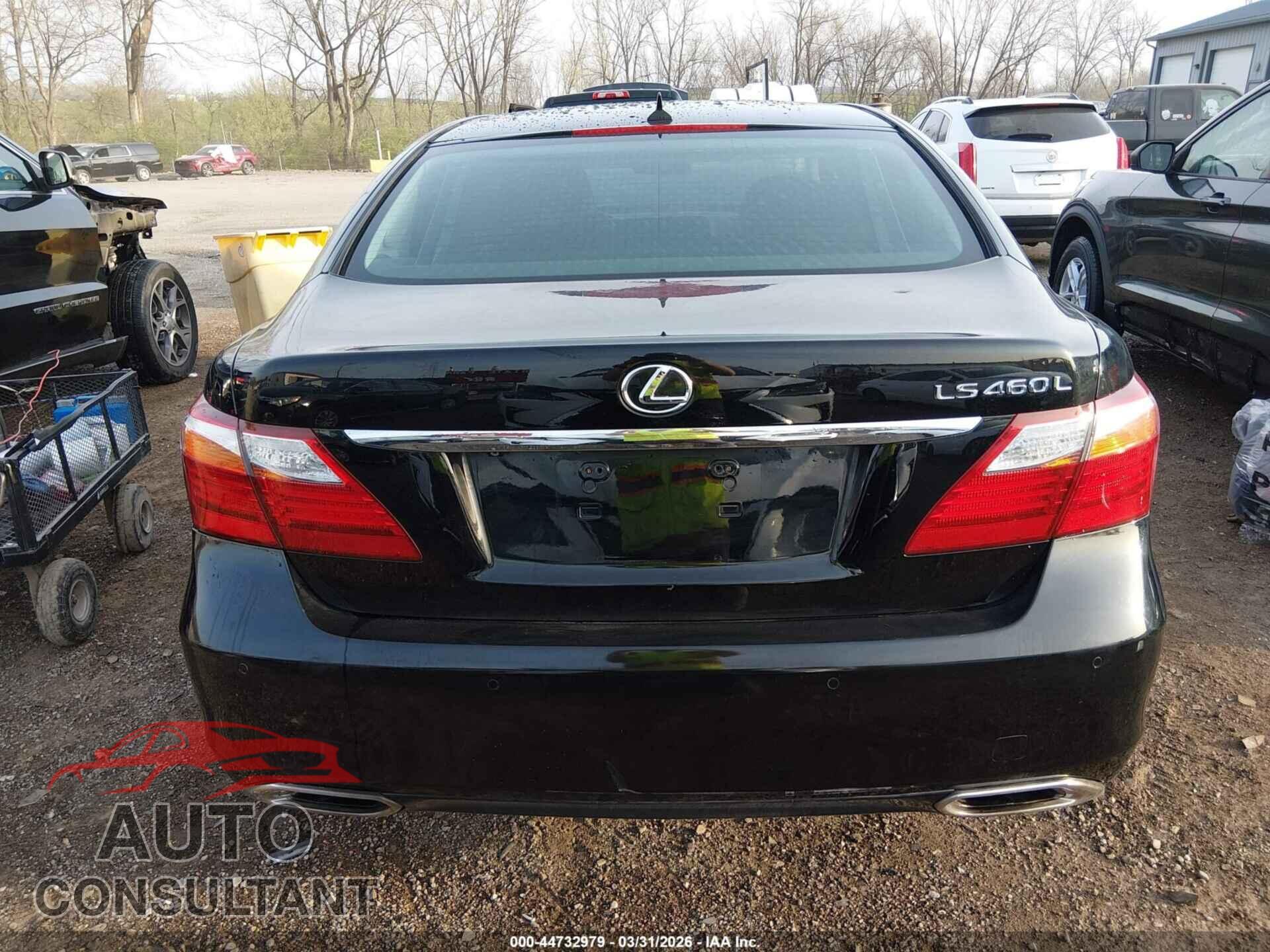 LEXUS LS 460 2012 - JTHGL5EF7C5046009