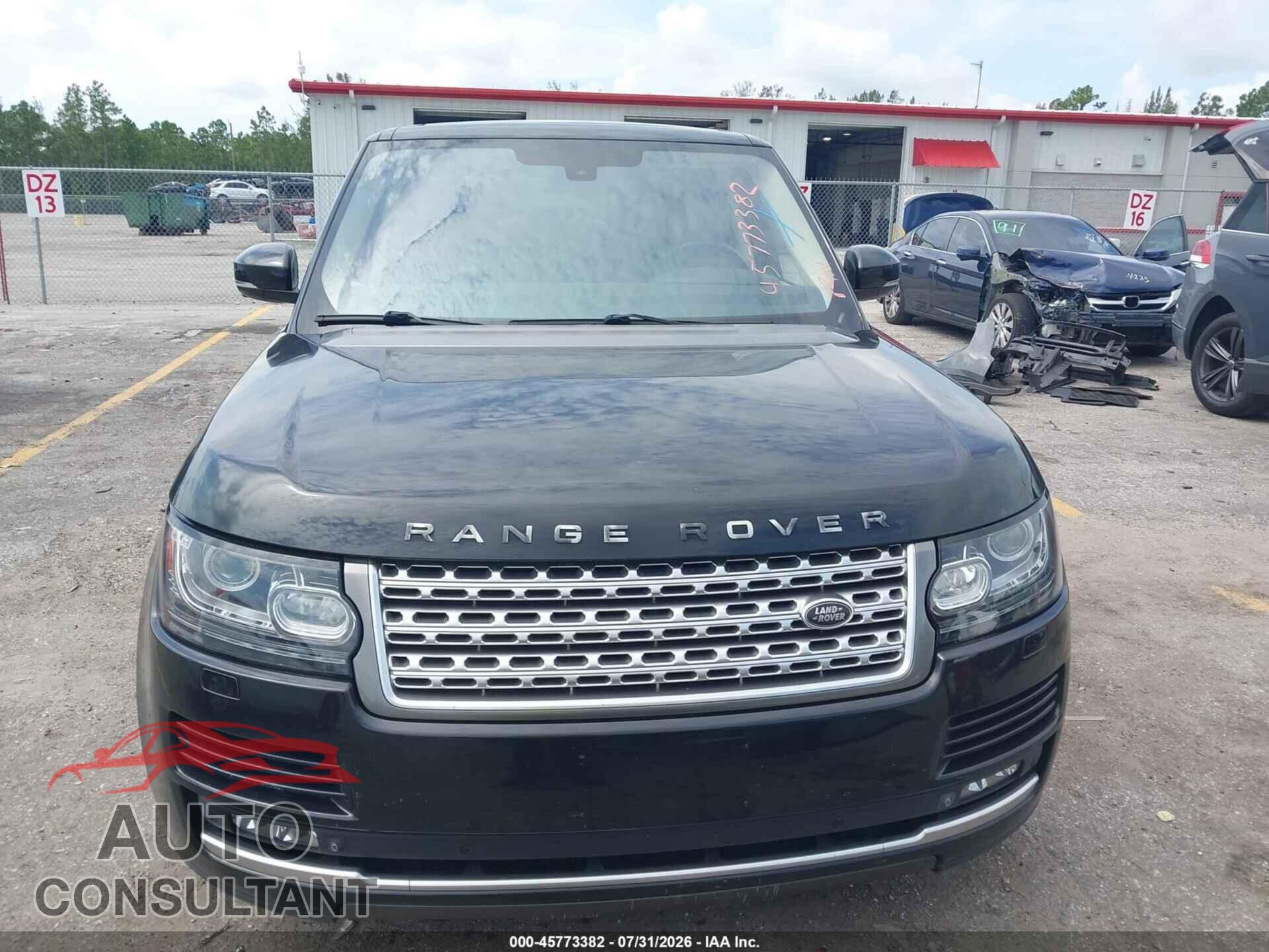 LAND ROVER RANGE ROVER 2013 - SALGS2EF7DA100882