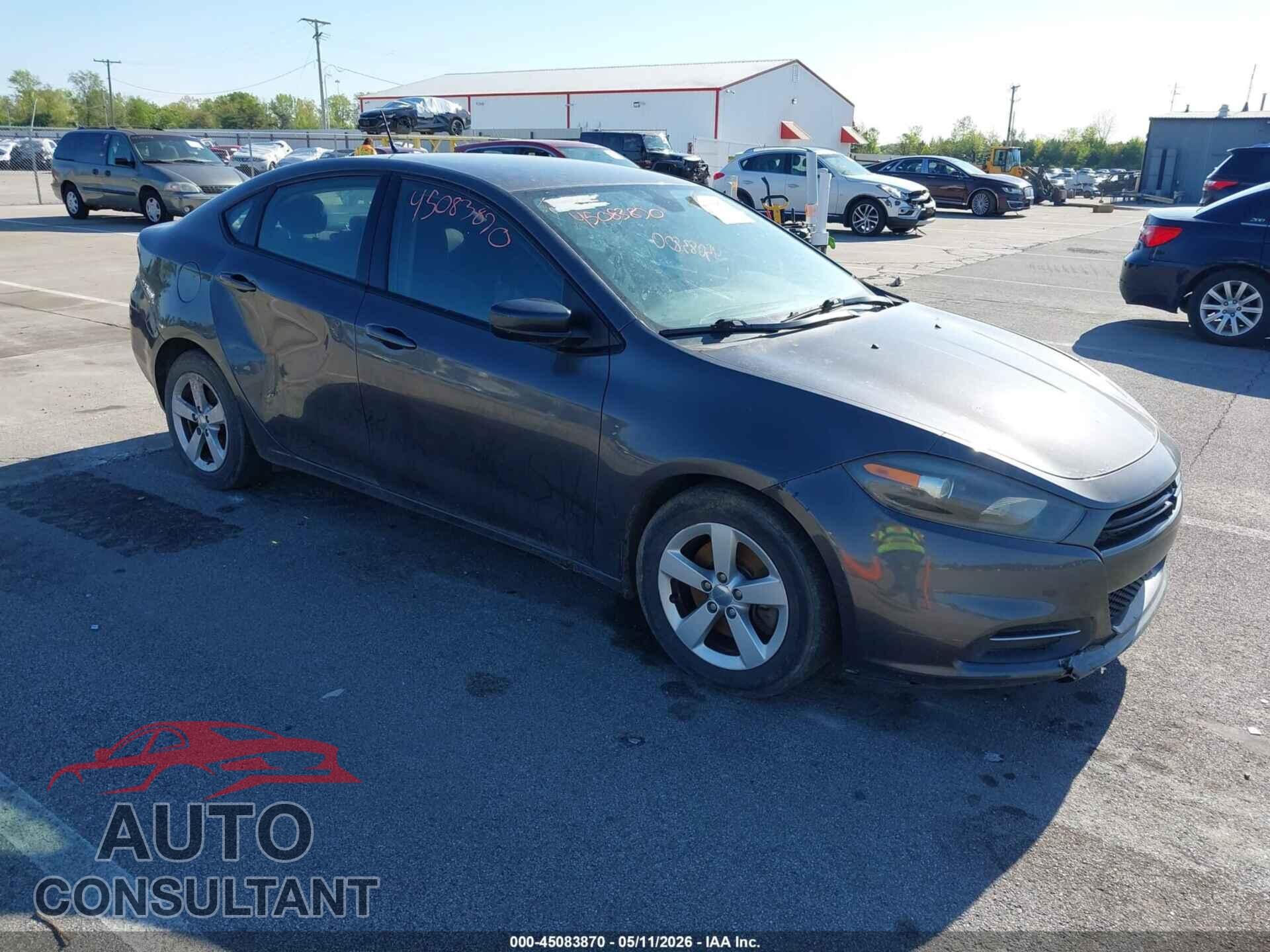 DODGE DART 2015 - 1C3CDFBB6FD172879