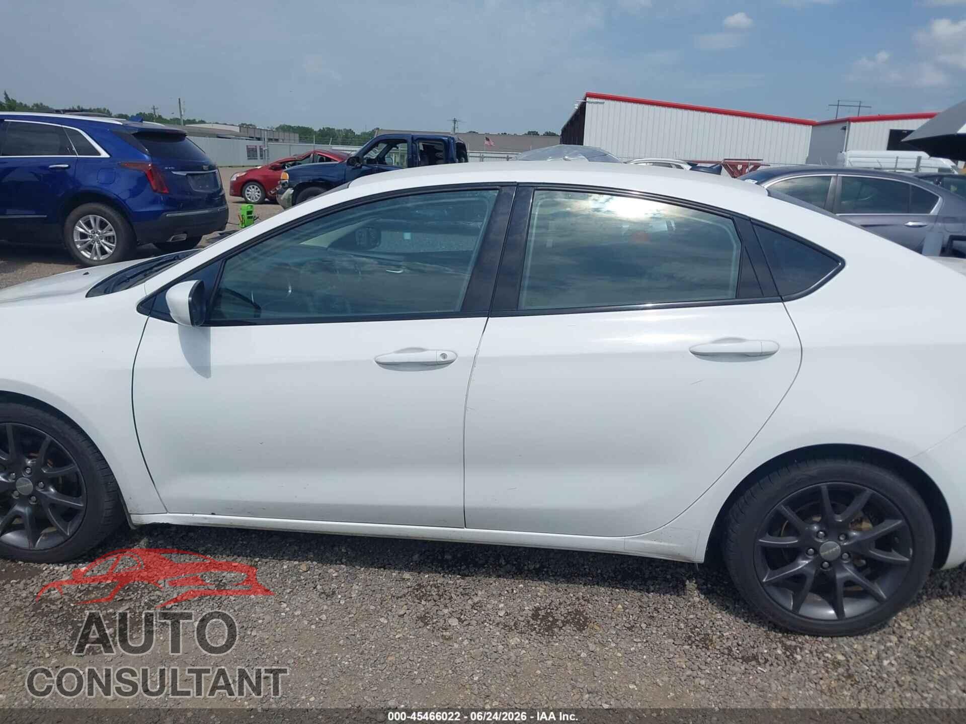 DODGE DART 2015 - 1C3CDFAA5FD375366