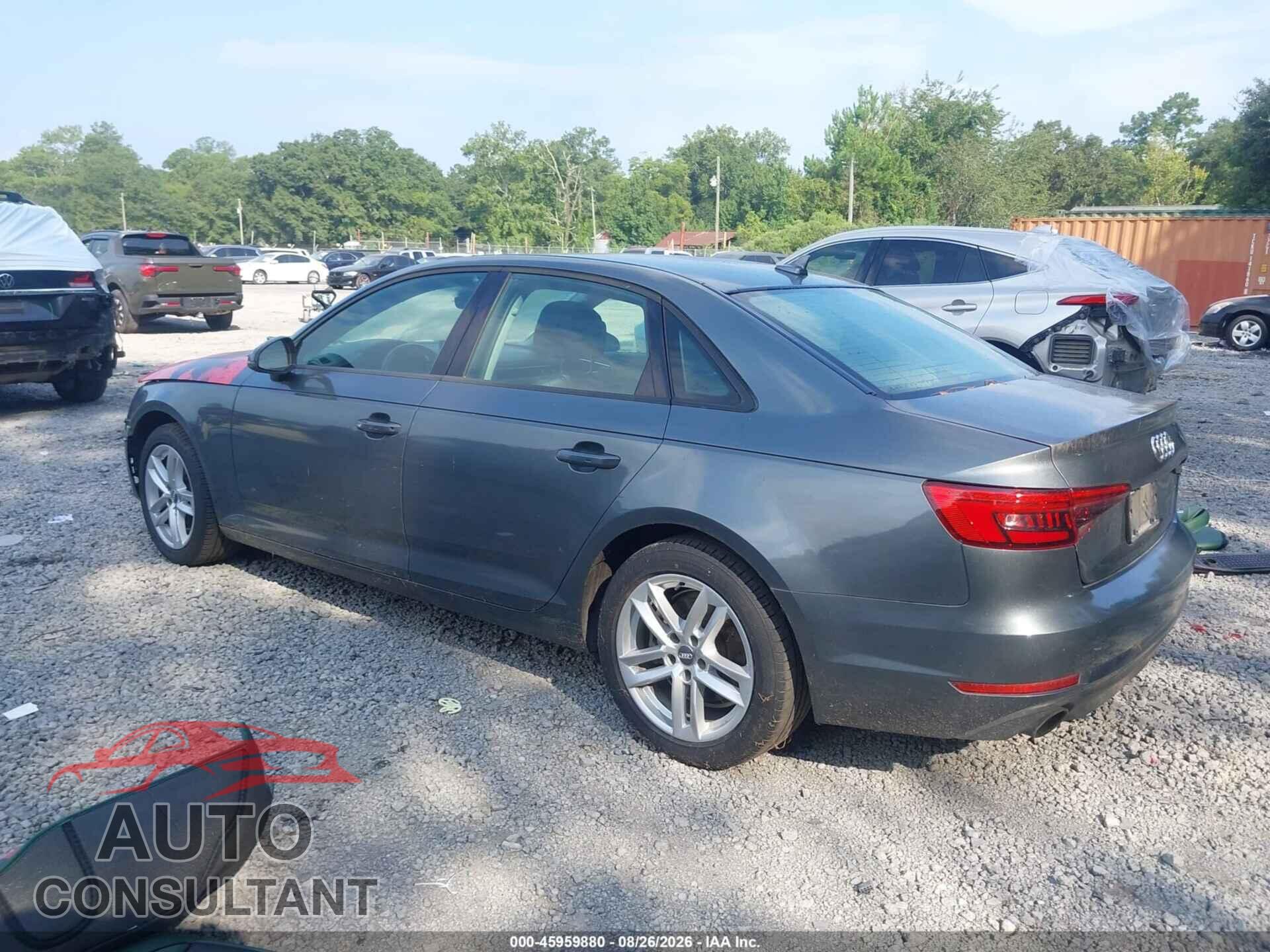 AUDI A4 2017 - WAUGMAF49HN048787