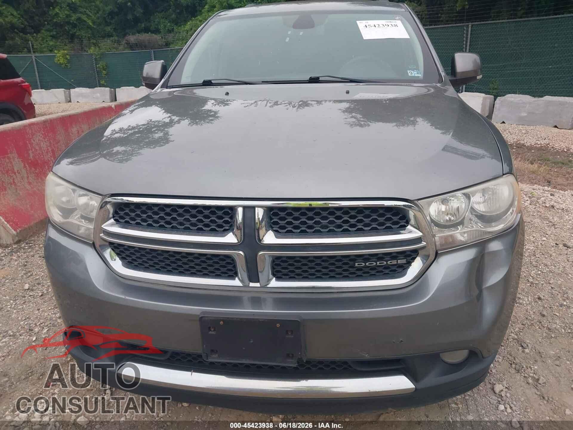 DODGE DURANGO 2012 - 1C4RDJDG3CC107748