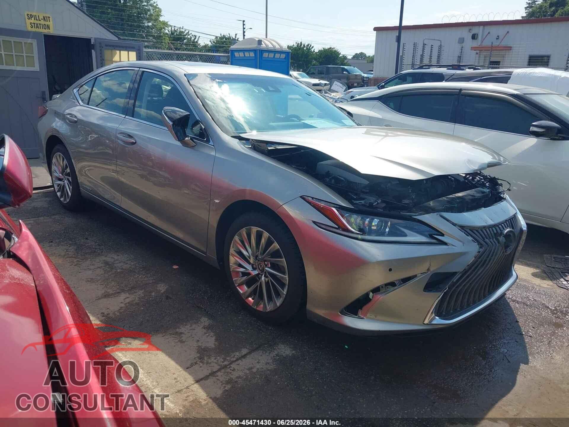 LEXUS ES 300H 2019 - JTHB21B19K2000910