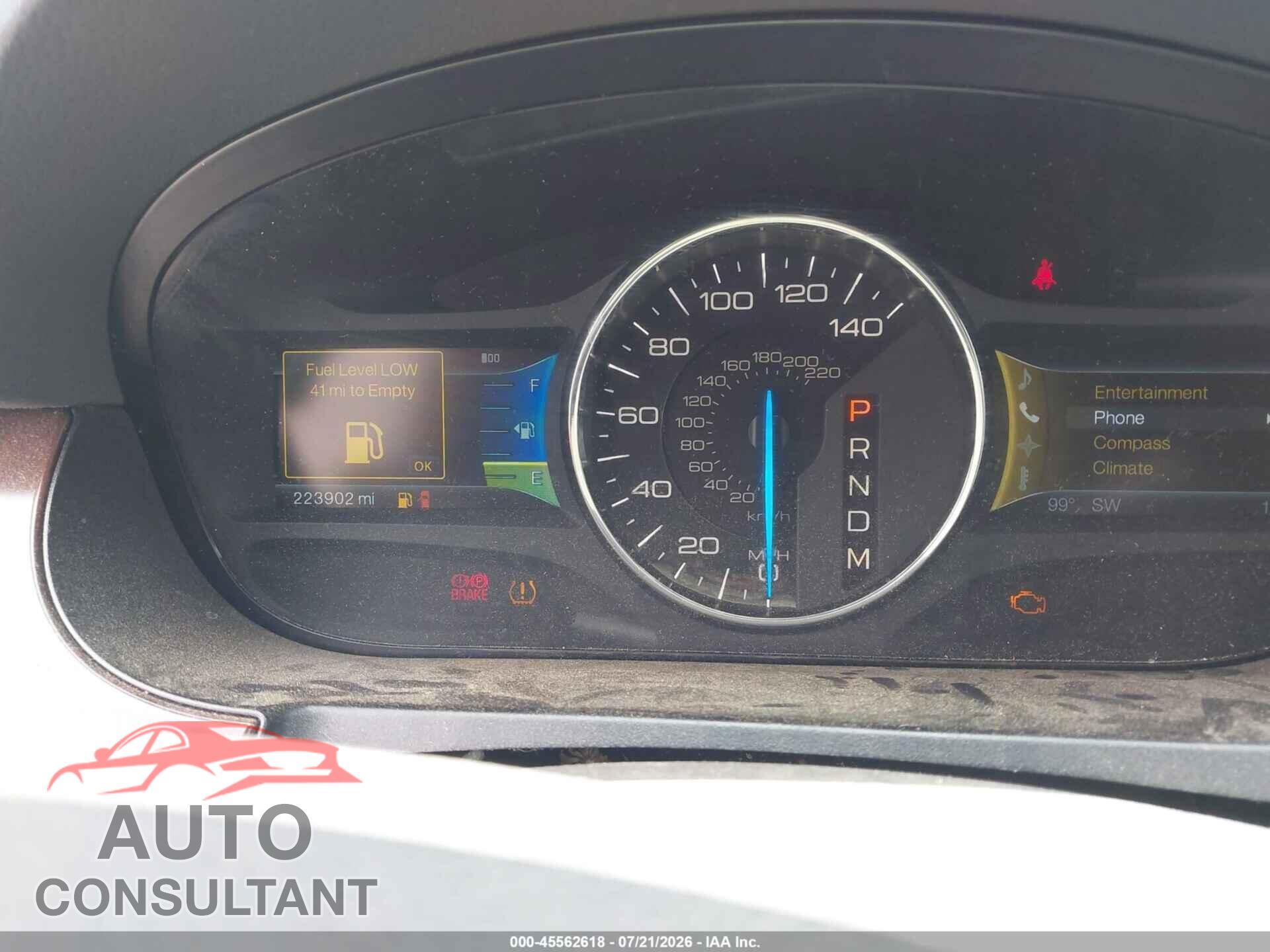 FORD EDGE 2011 - 2FMDK3KC5BBA92966