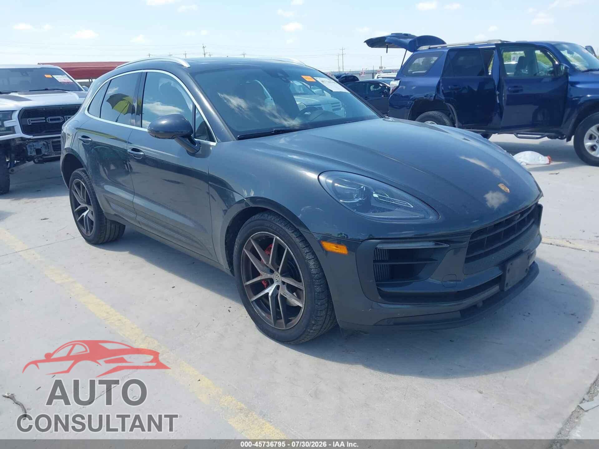 PORSCHE MACAN 2022 - WP1AG2A51NLB20660