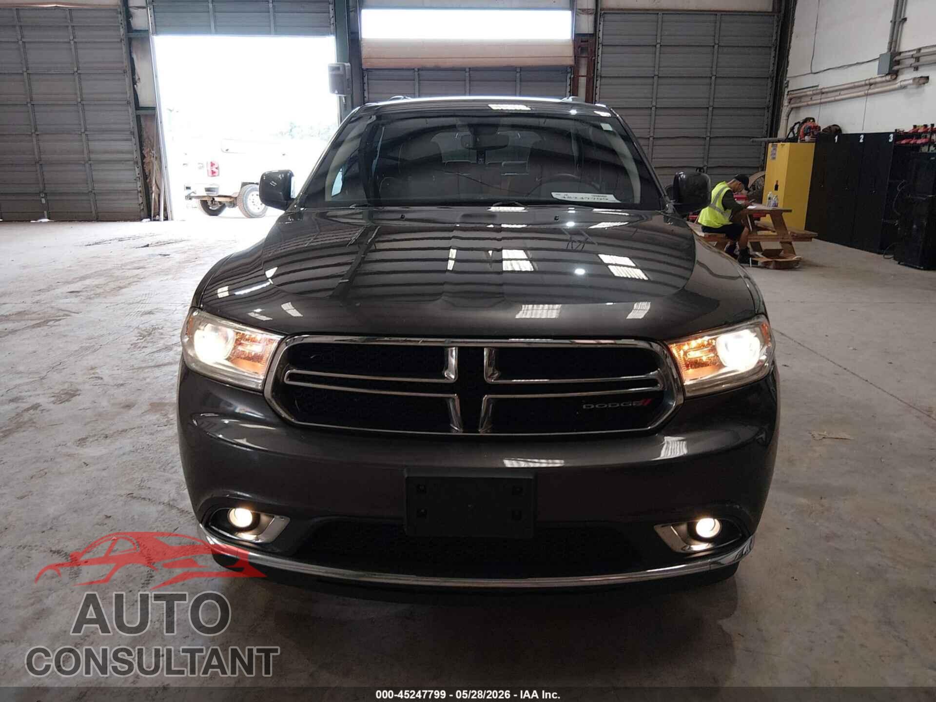 DODGE DURANGO 2019 - 1C4RDJAG2KC744438