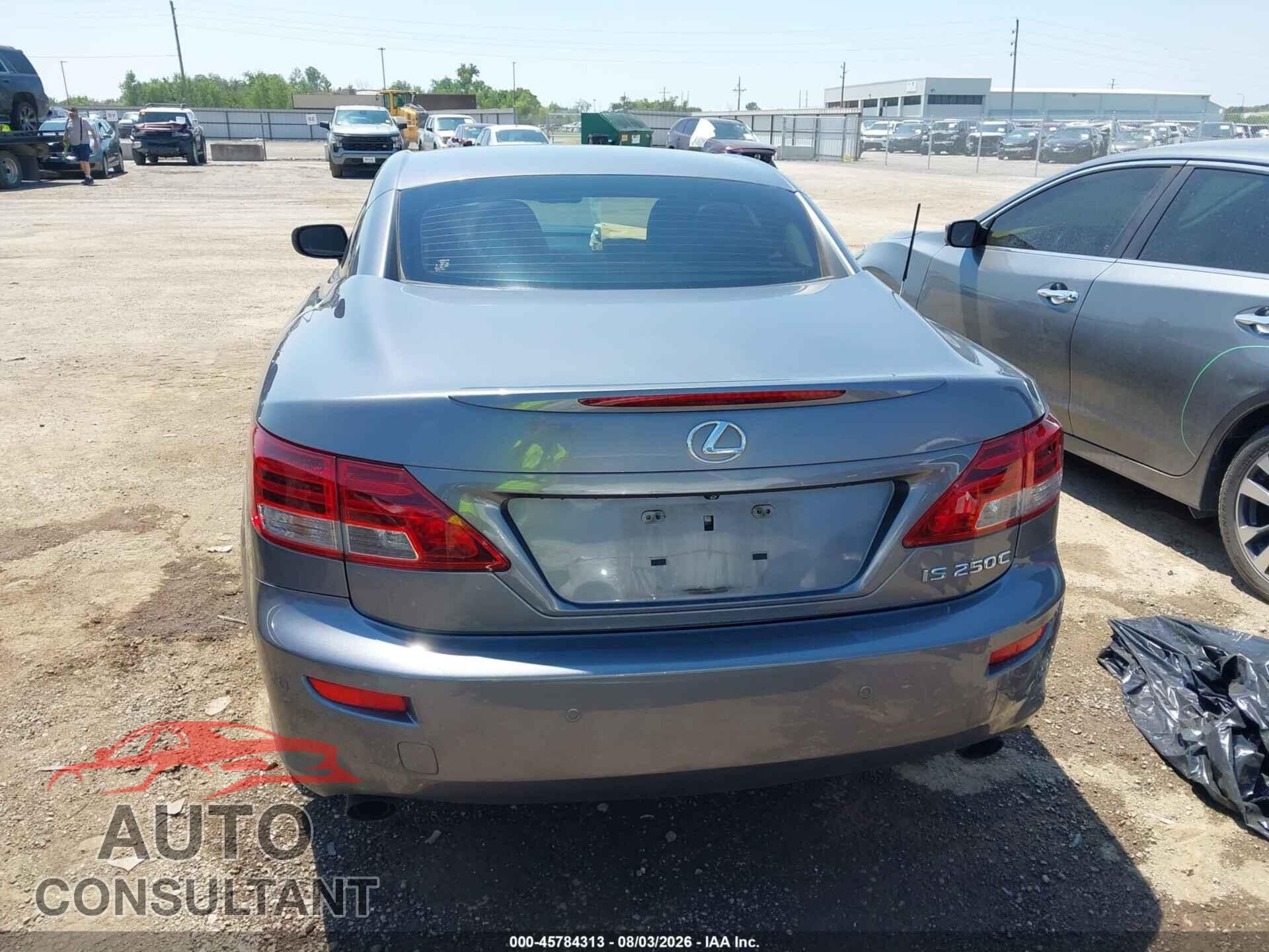 LEXUS IS 250C 2012 - JTHFF2C22C2526221