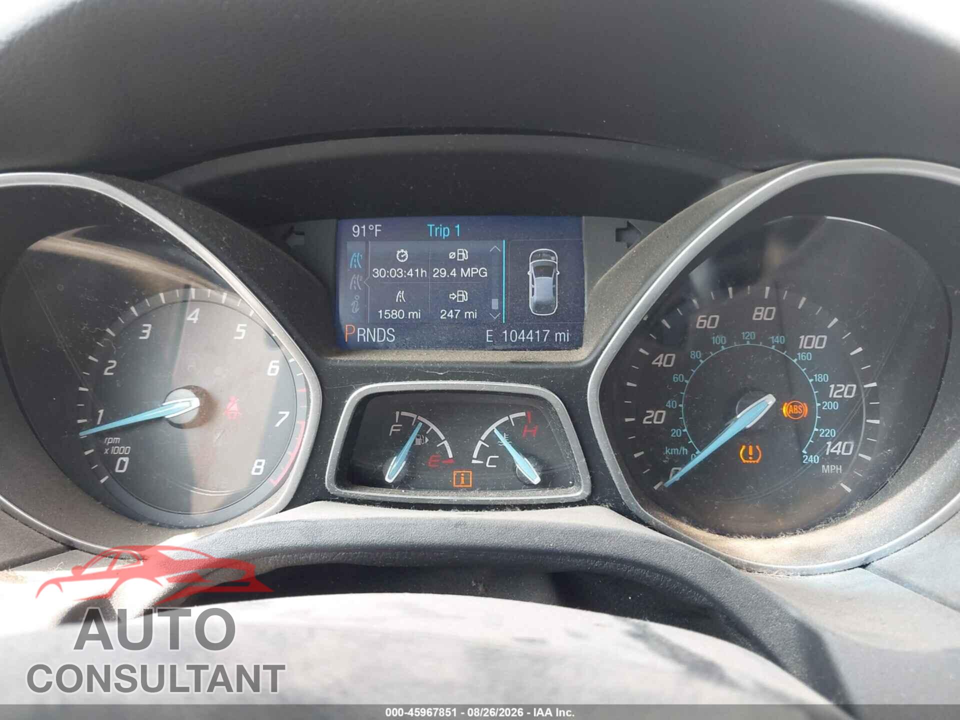 FORD FOCUS 2014 - 1FADP3F29EL296493