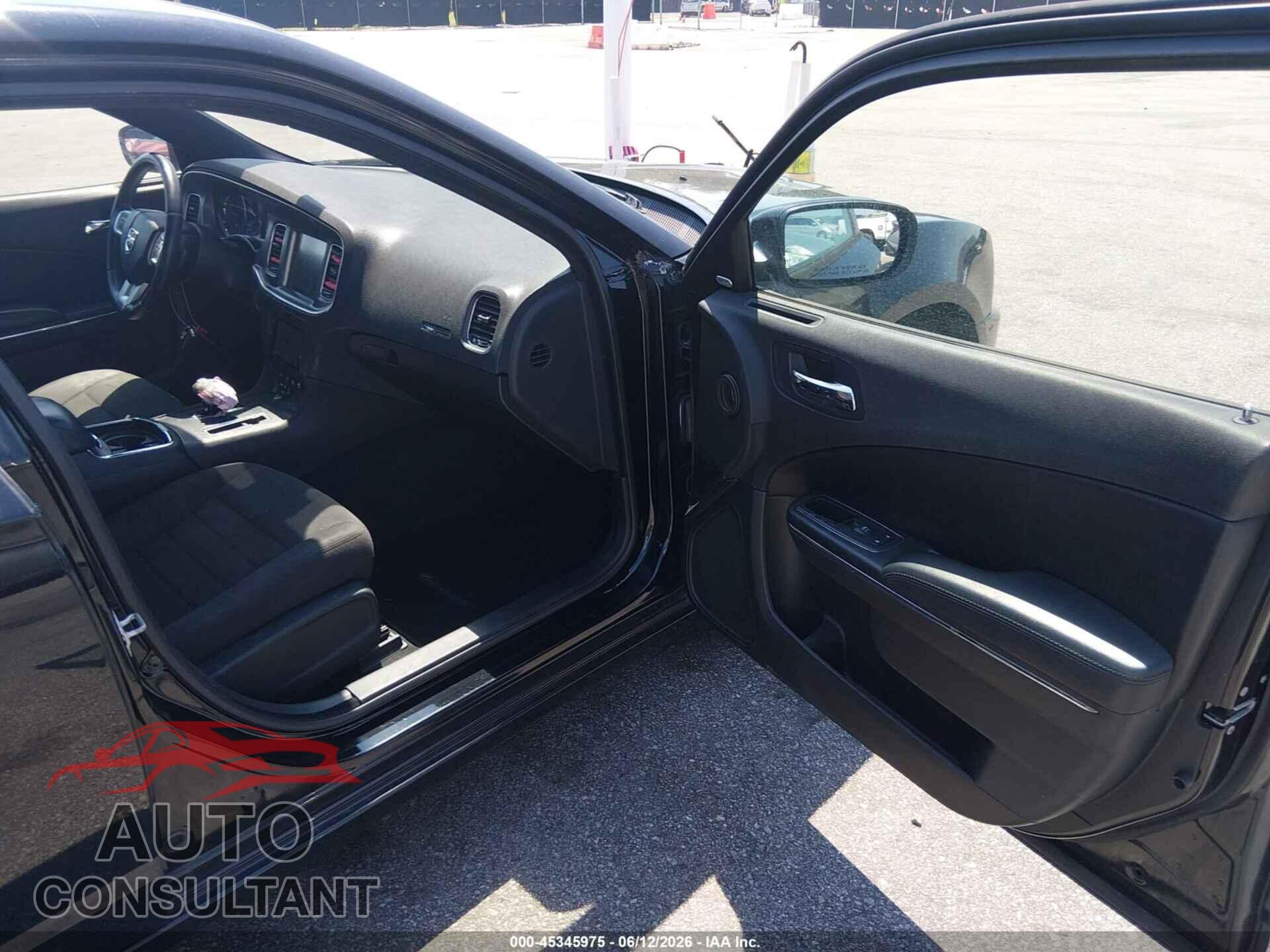 DODGE CHARGER 2012 - 2C3CDXHGXCH304193