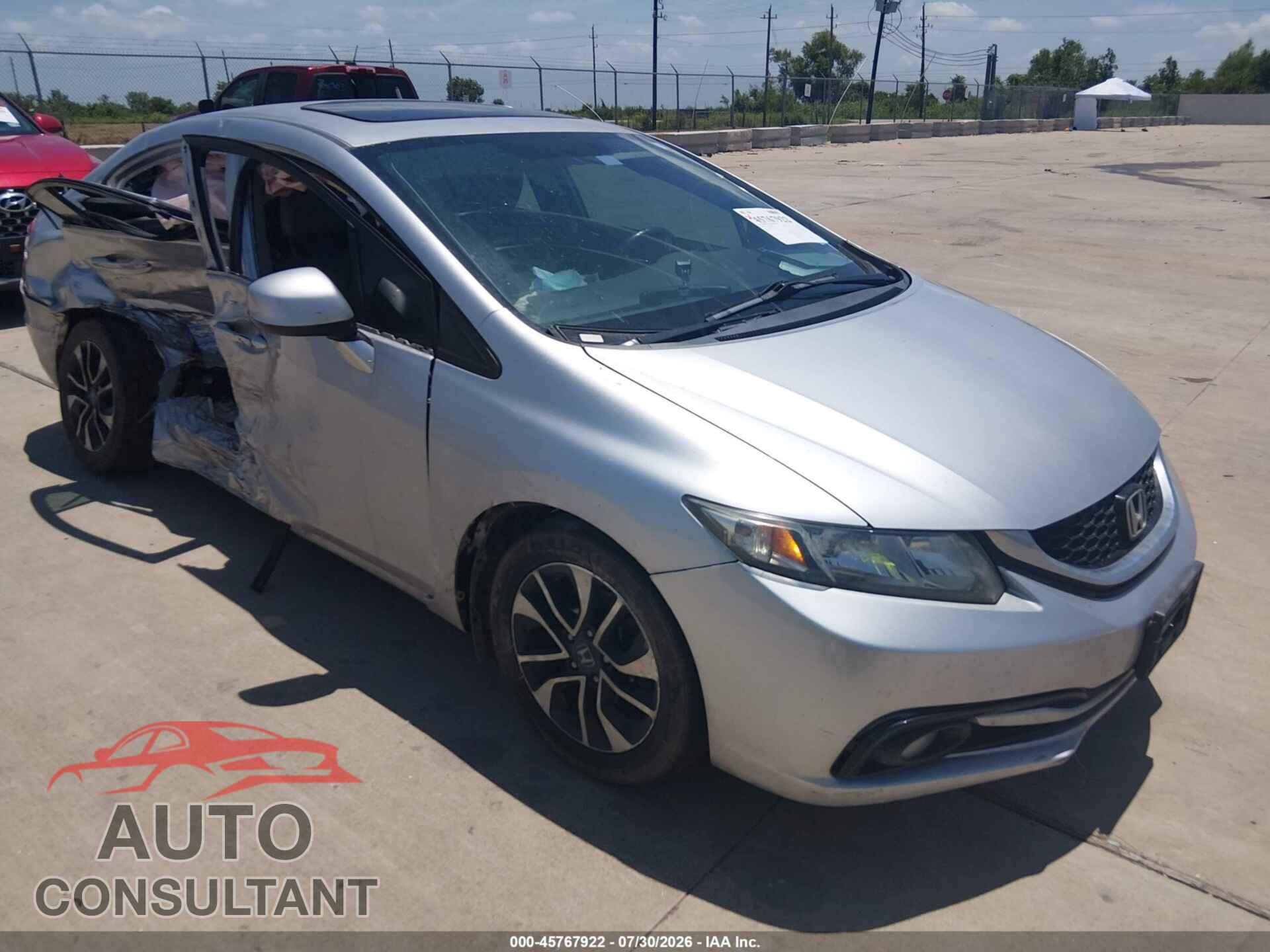 HONDA CIVIC 2013 - 19XFB2F94DE049530