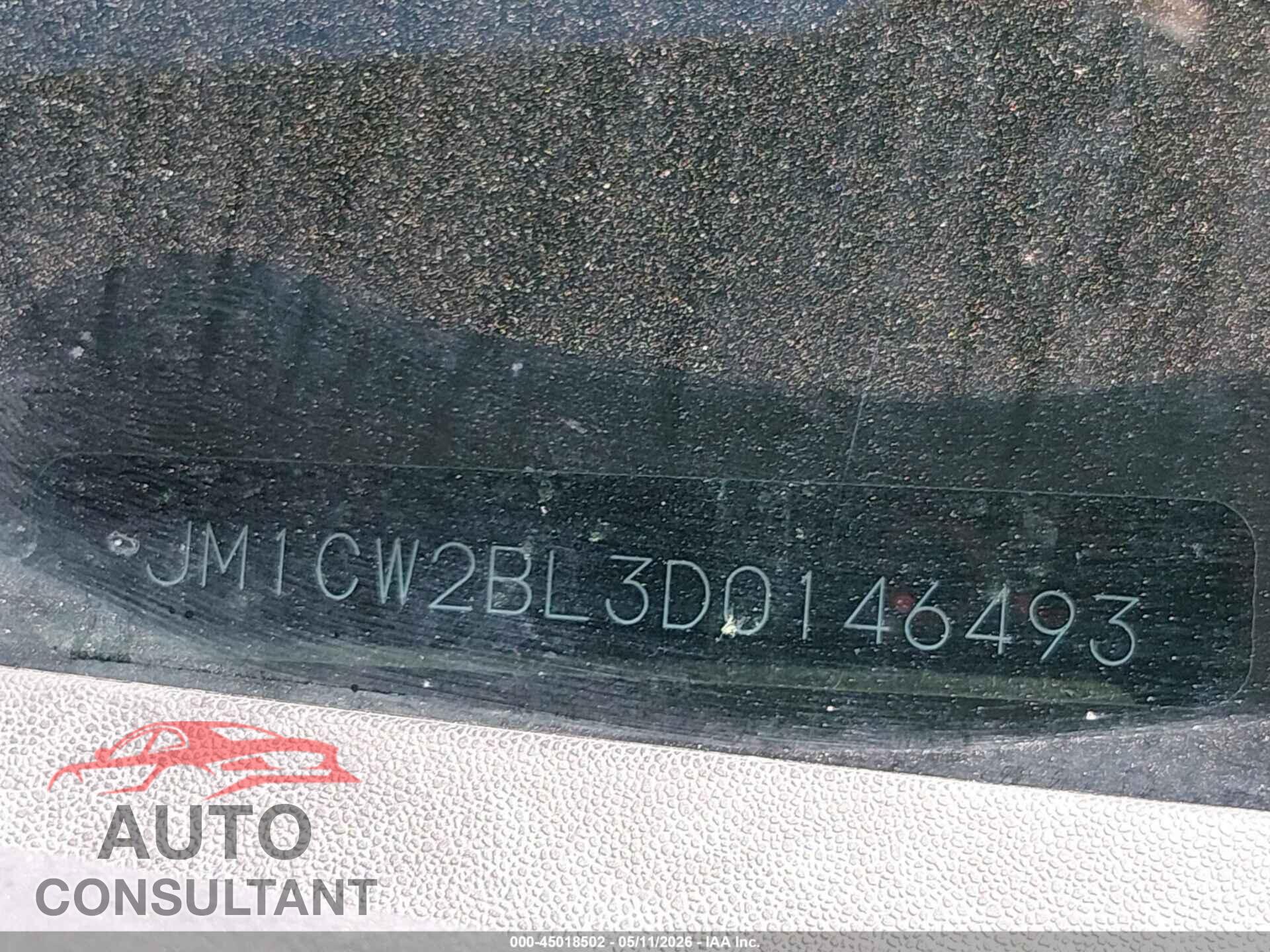 MAZDA MAZDA5 2013 - JM1CW2BL3D0146493