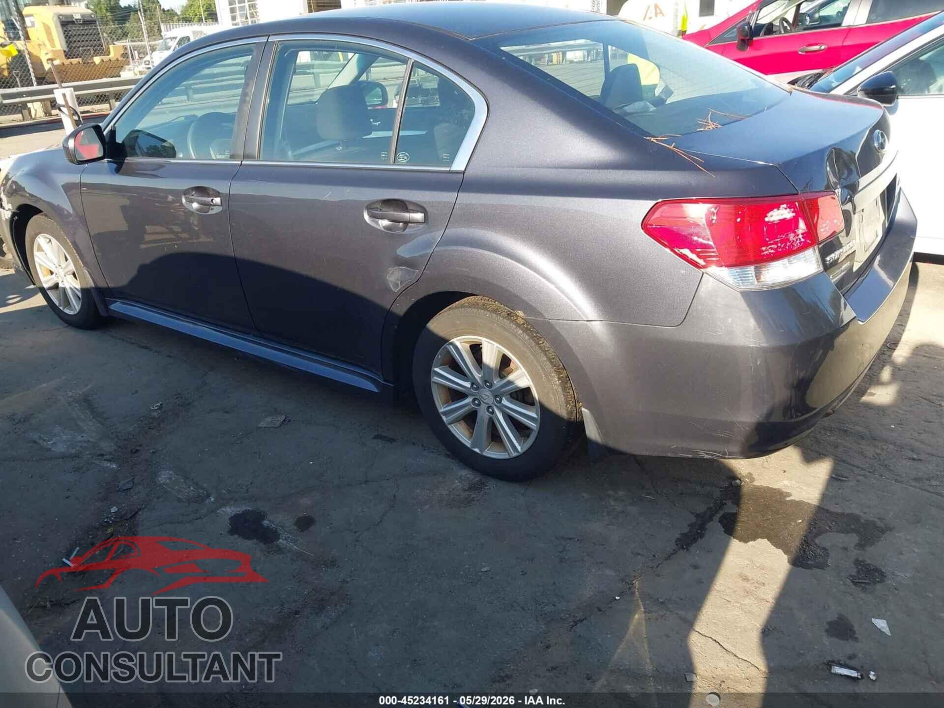 SUBARU LEGACY 2012 - 4S3BMBA68C3024951