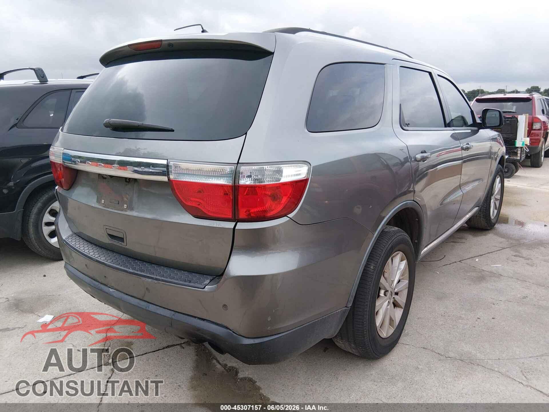 DODGE DURANGO 2012 - 1C4RDHDG2CC285613