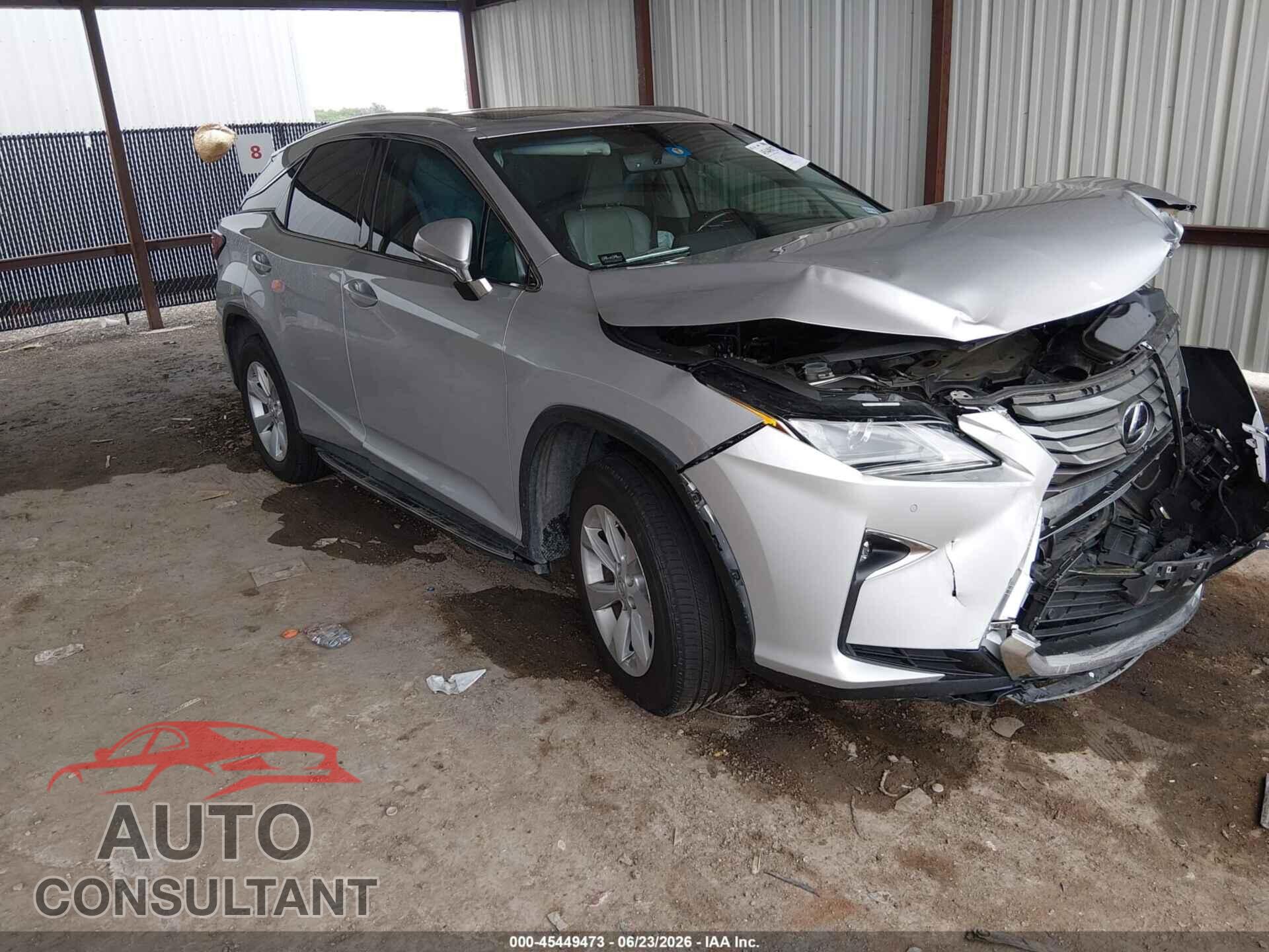 LEXUS RX 350 2016 - 2T2ZZMCA9GC027735