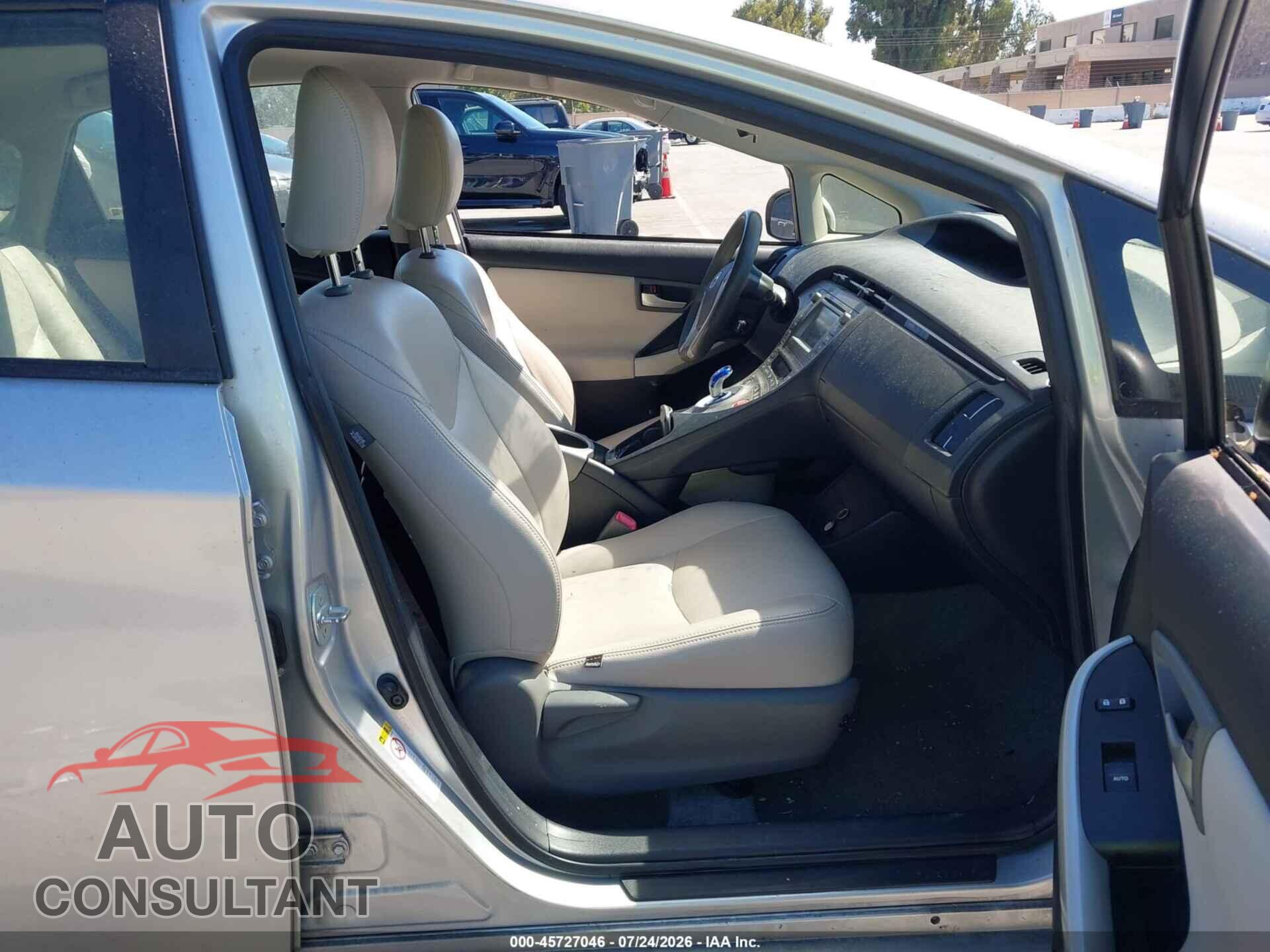 TOYOTA PRIUS 2013 - JTDKN3DU4D0343697