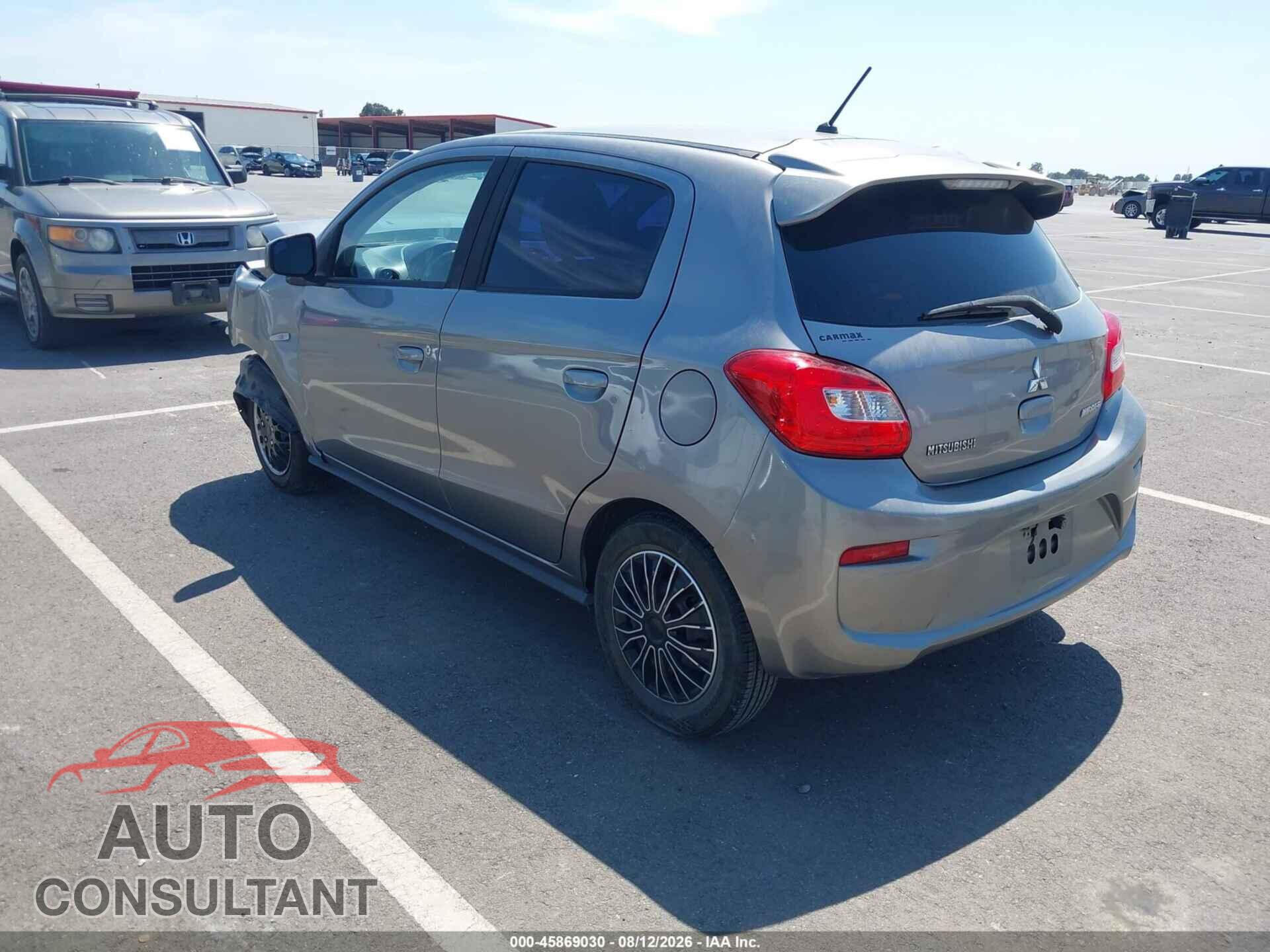 MITSUBISHI MIRAGE 2017 - ML32A3HJ1HH017247