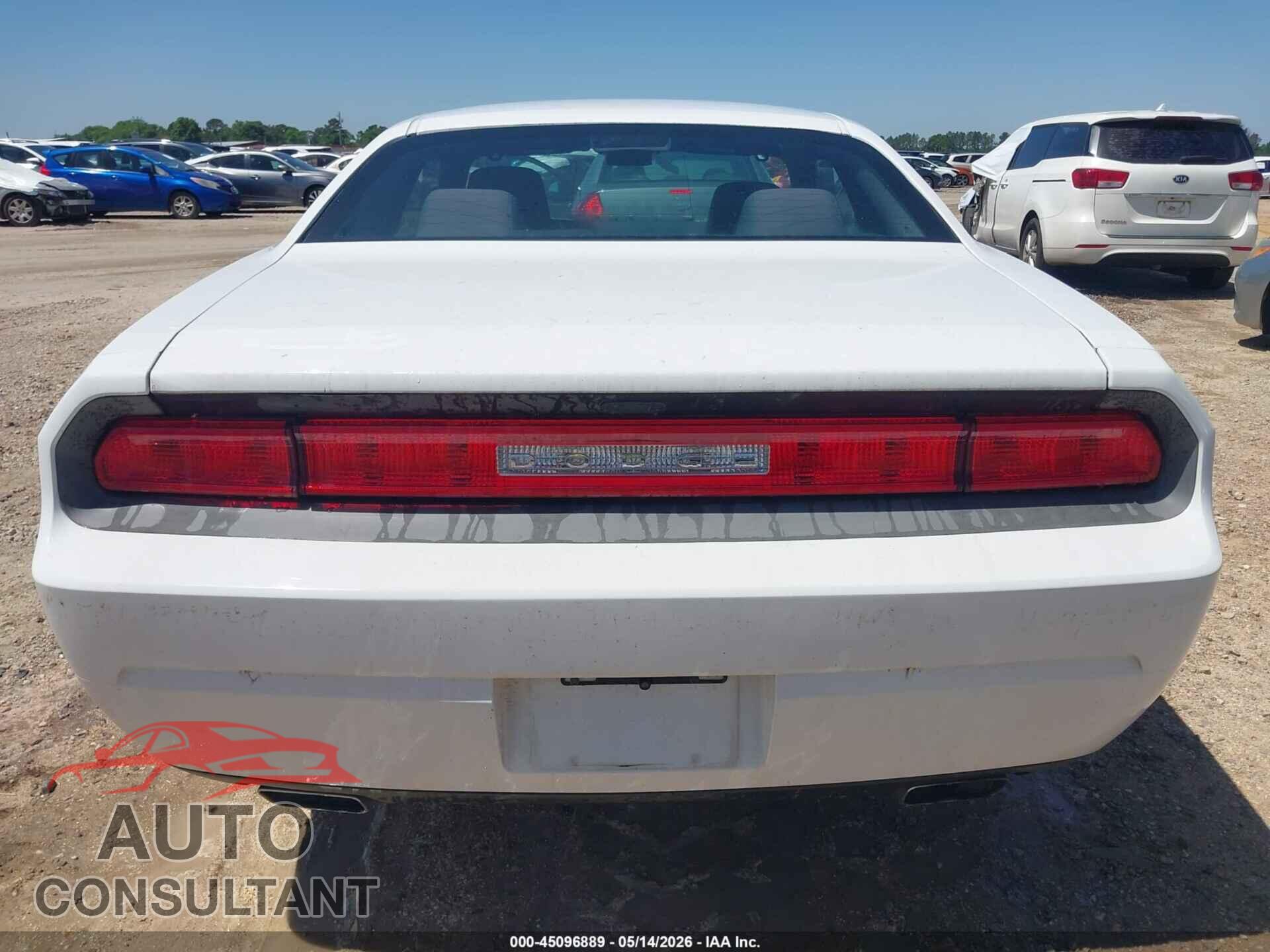 DODGE CHALLENGER 2012 - 2C3CDYAG2CH106532