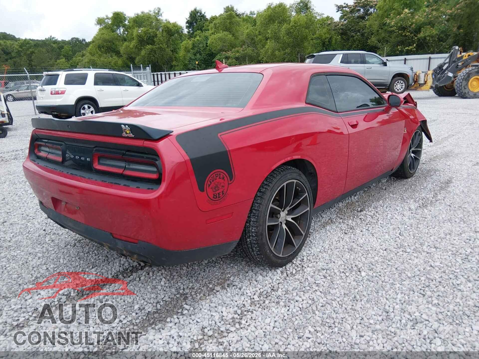 DODGE CHALLENGER 2016 - 2C3CDZFJ4GH129181