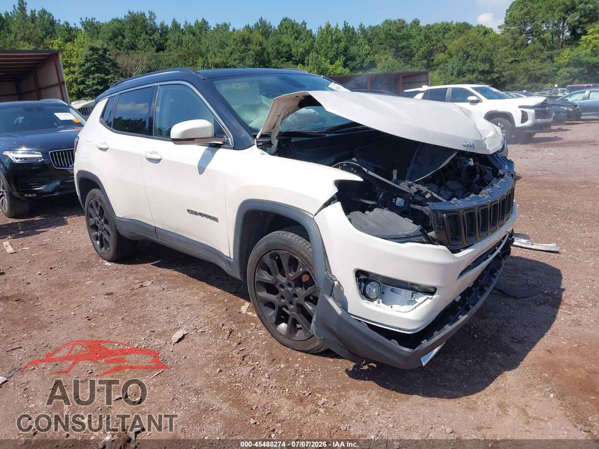 JEEP COMPASS 2017 - 3C4NJDCB5HT688910