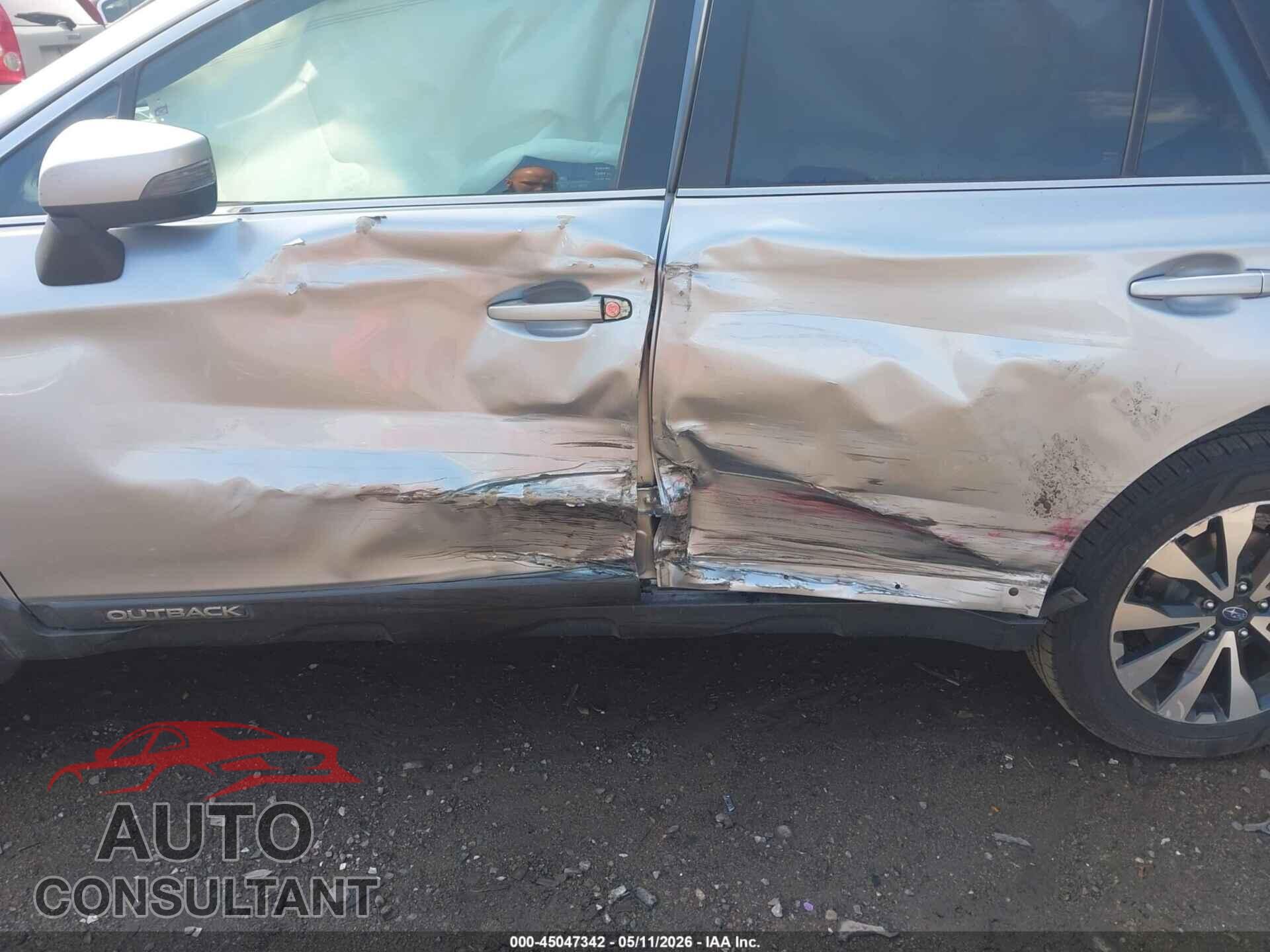 SUBARU OUTBACK 2015 - 4S4BSANC6F3224100