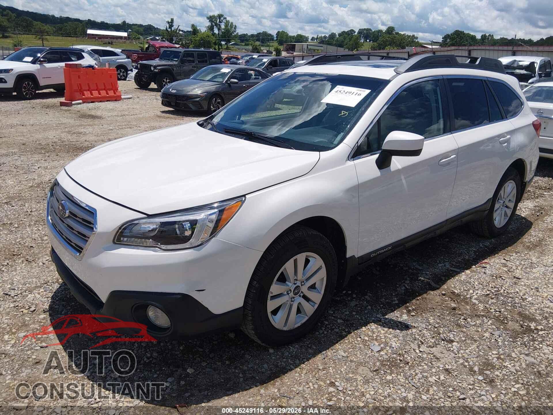 SUBARU OUTBACK 2015 - 4S4BSBDC2F3234081