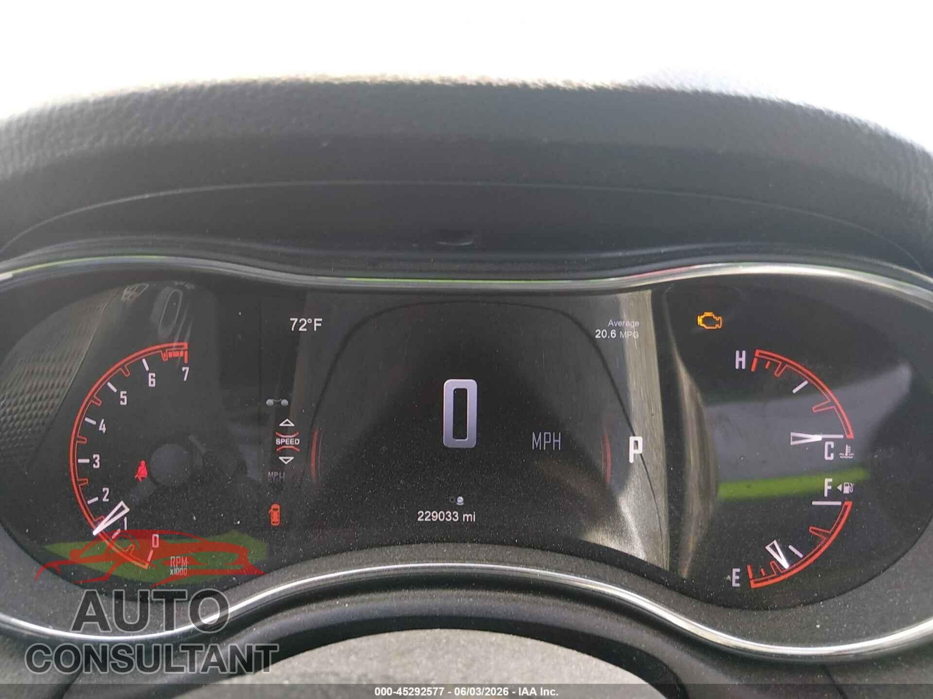 DODGE DURANGO 2014 - 1C4RDJDG8EC495336