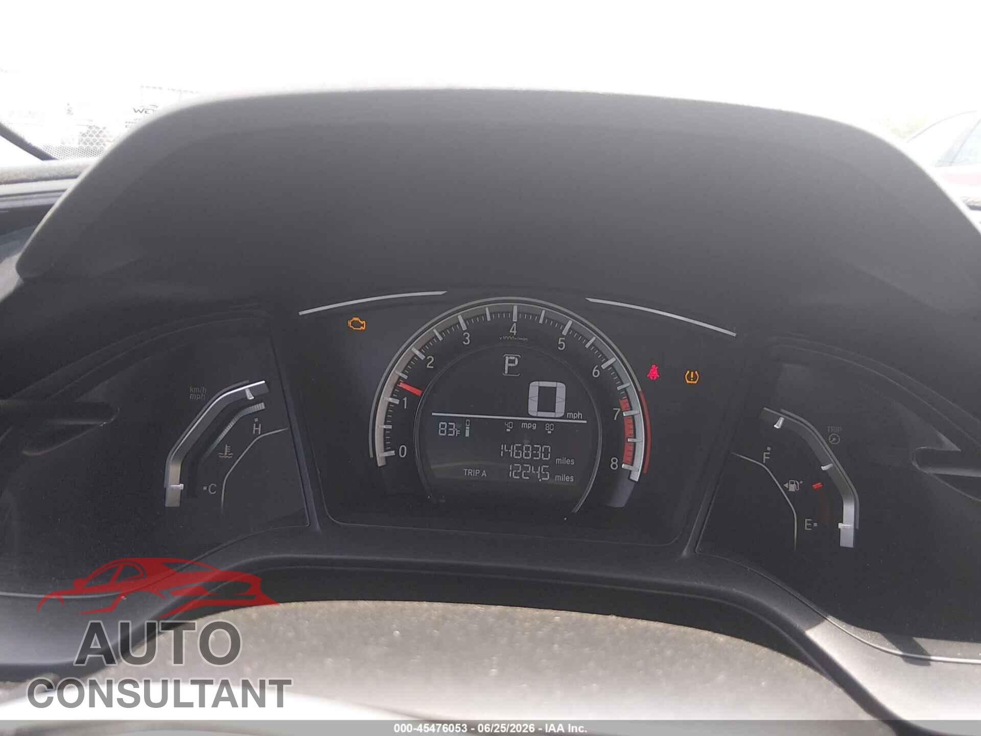 HONDA CIVIC 2017 - 19XFC2F50HE023653