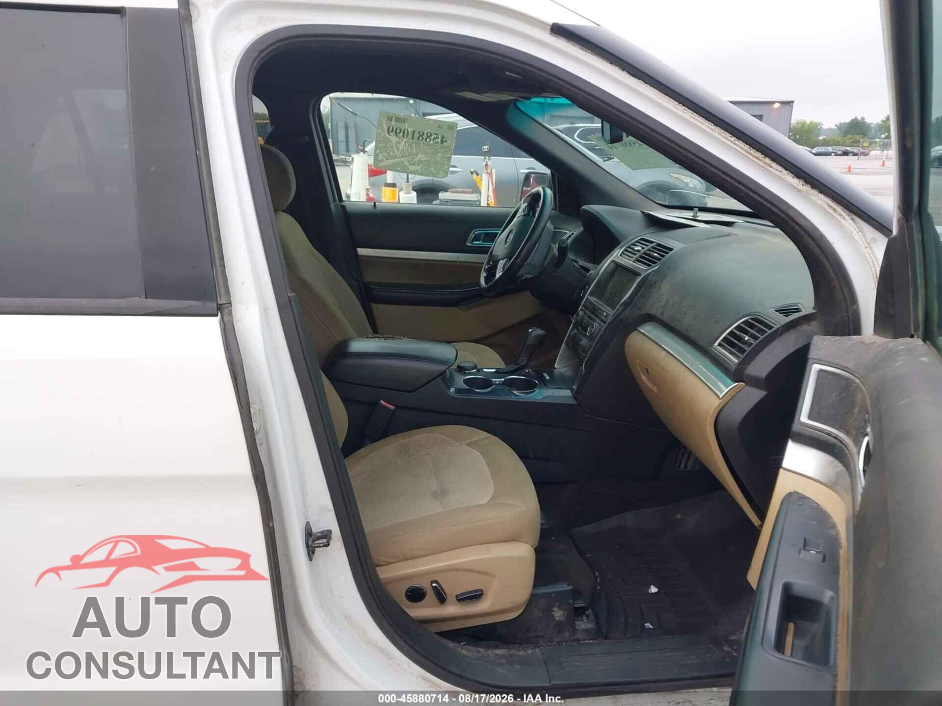 FORD EXPLORER 2016 - 1FM5K8D80GGA29221