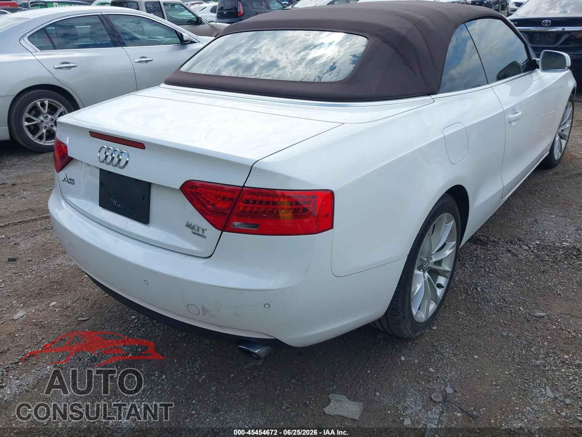 AUDI A5 2013 - WAULFAFH2DN005902