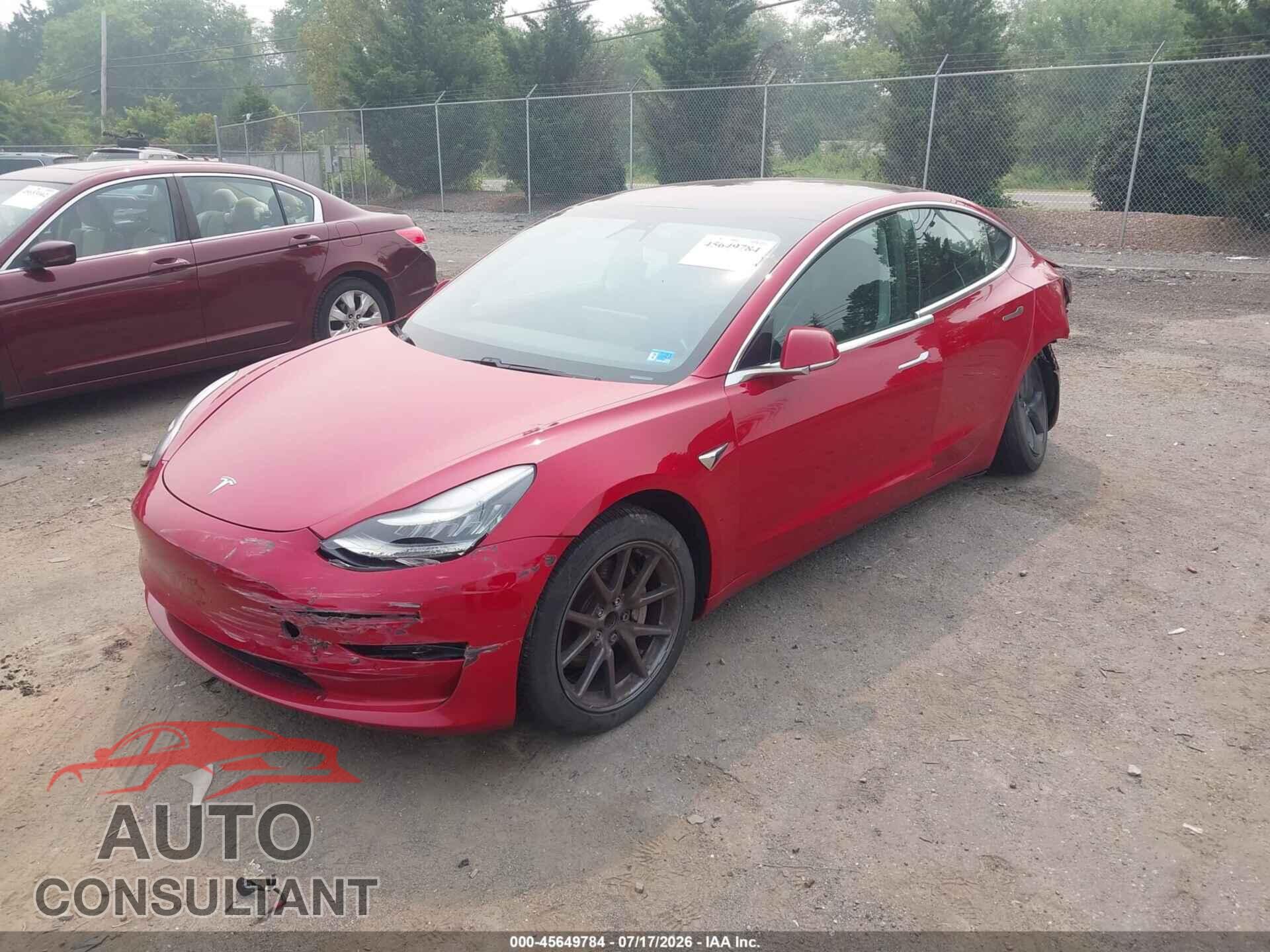 TESLA MODEL 3 2018 - 5YJ3E1EA6JF122970