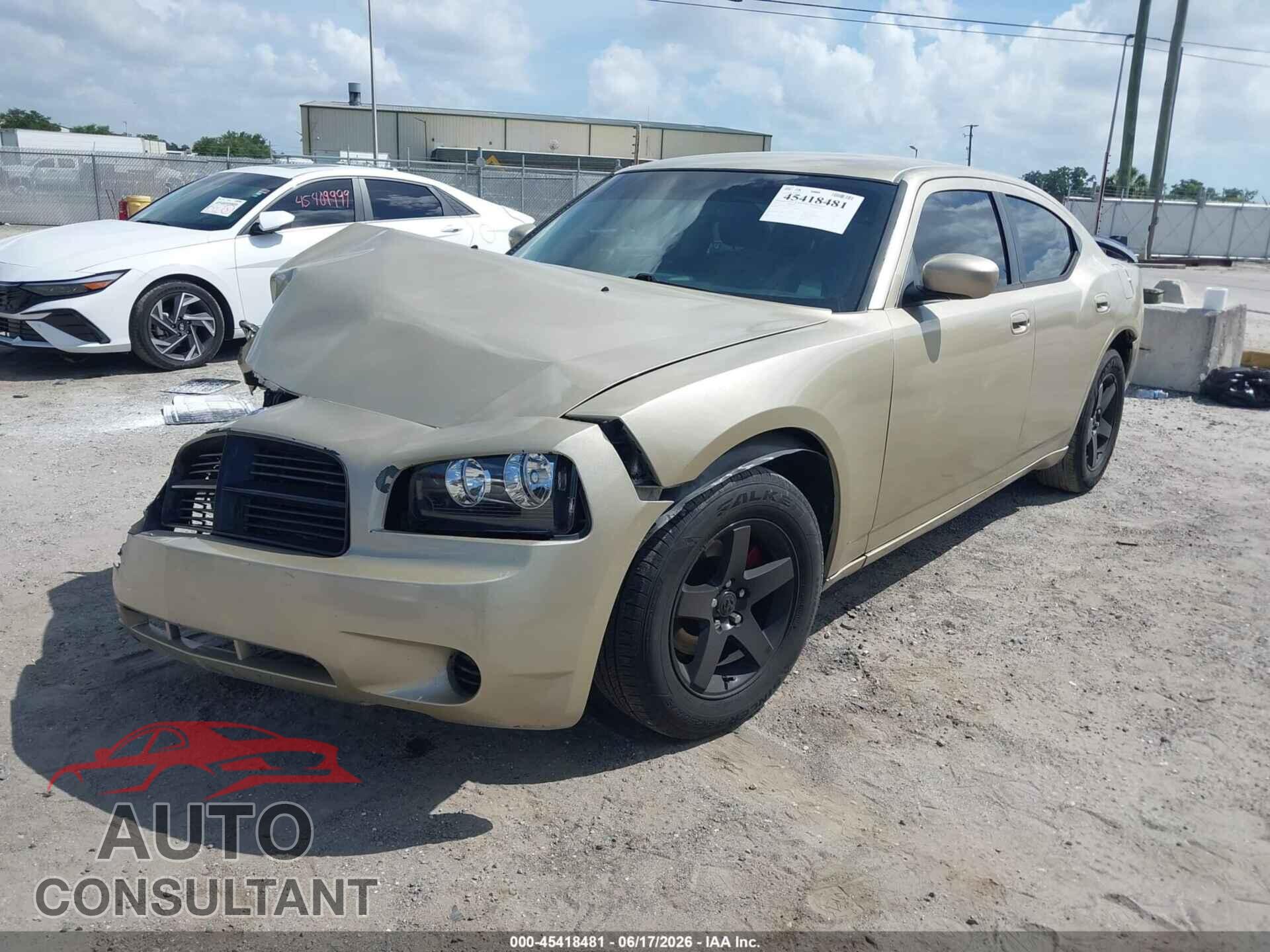 DODGE CHARGER 2010 - 2B3CA4CV2AH217721