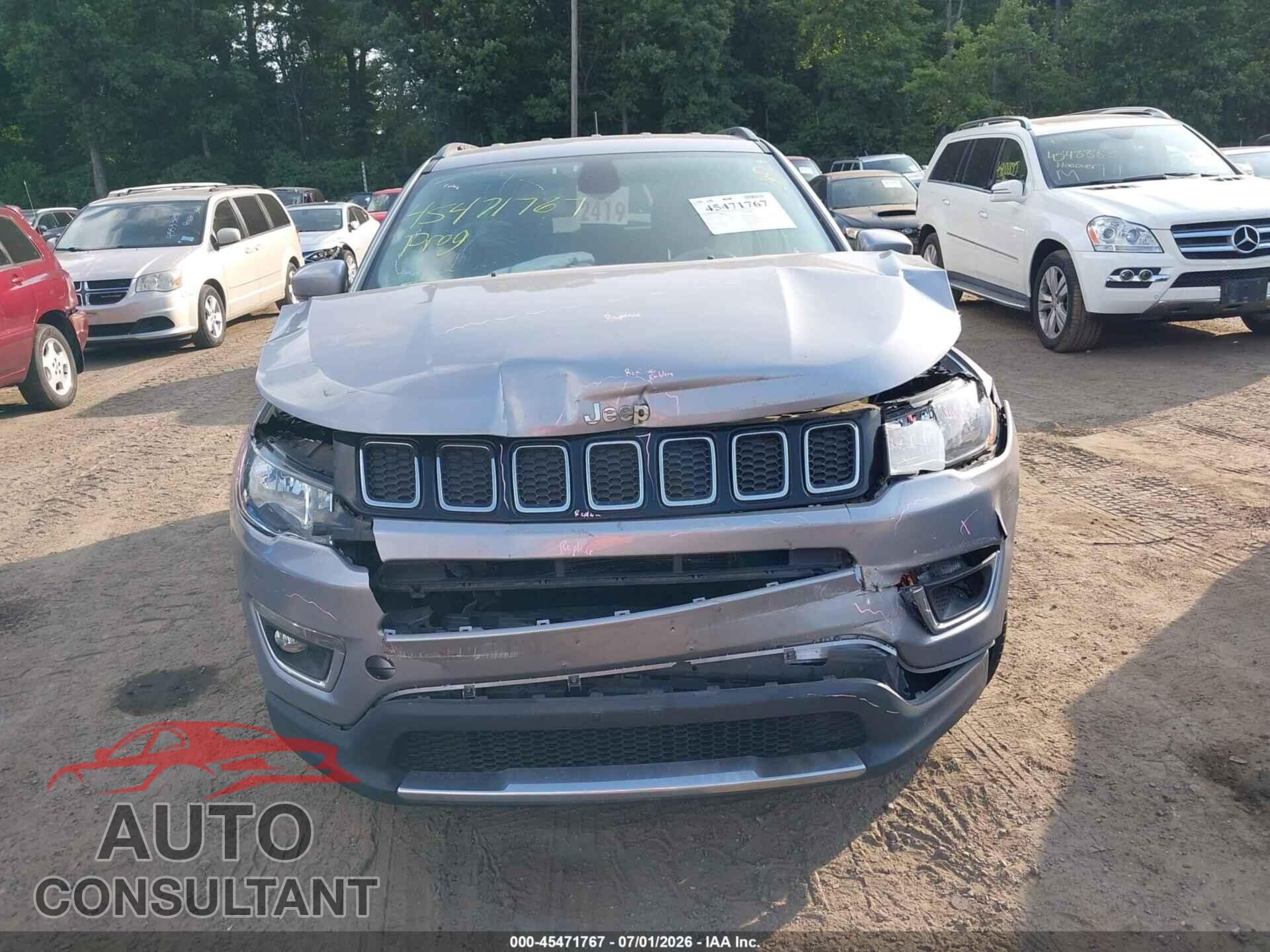 JEEP COMPASS 2017 - 3C4NJDCB1HT611032
