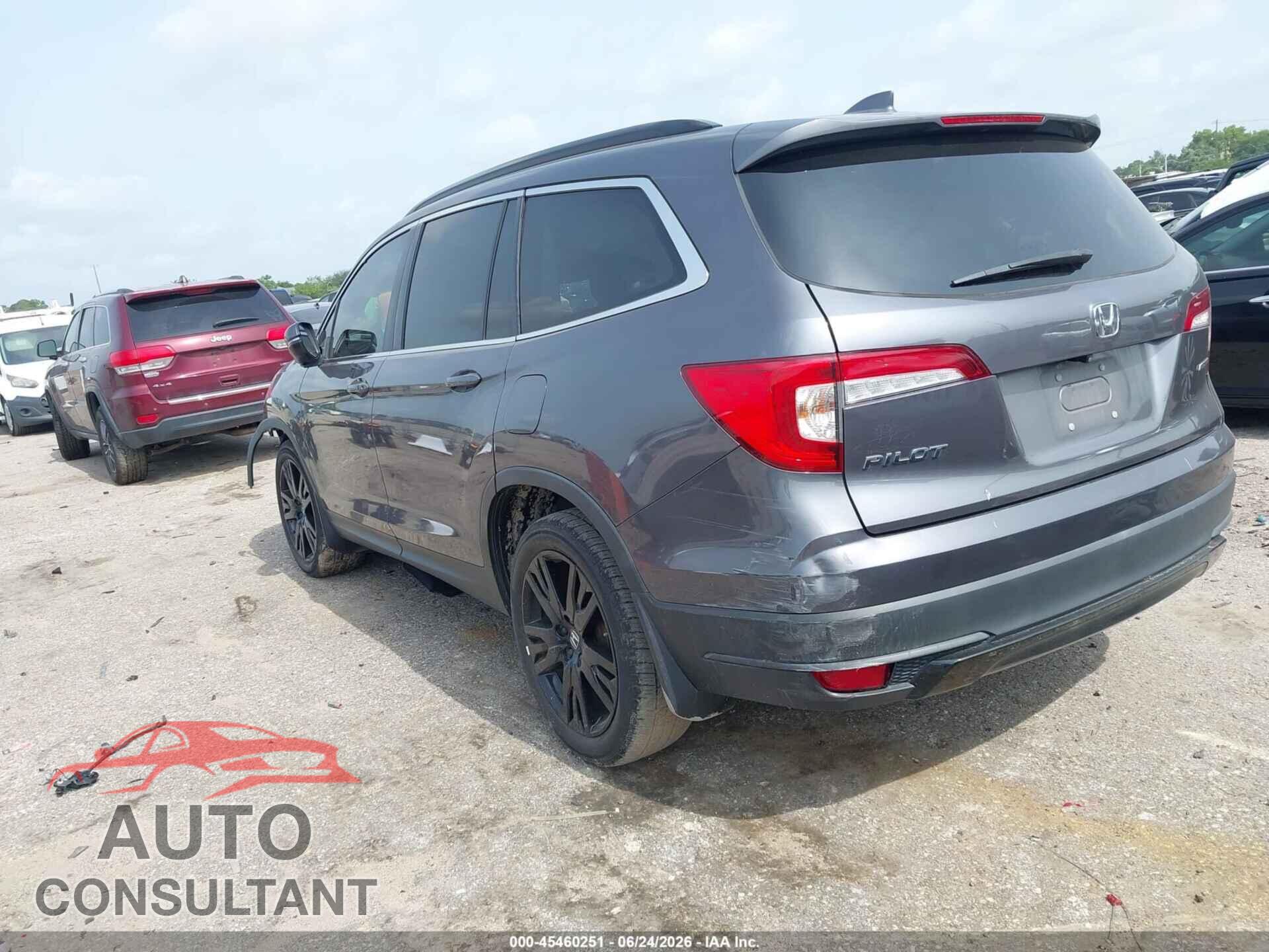 HONDA PILOT 2021 - 5FNYF5H24MB009604