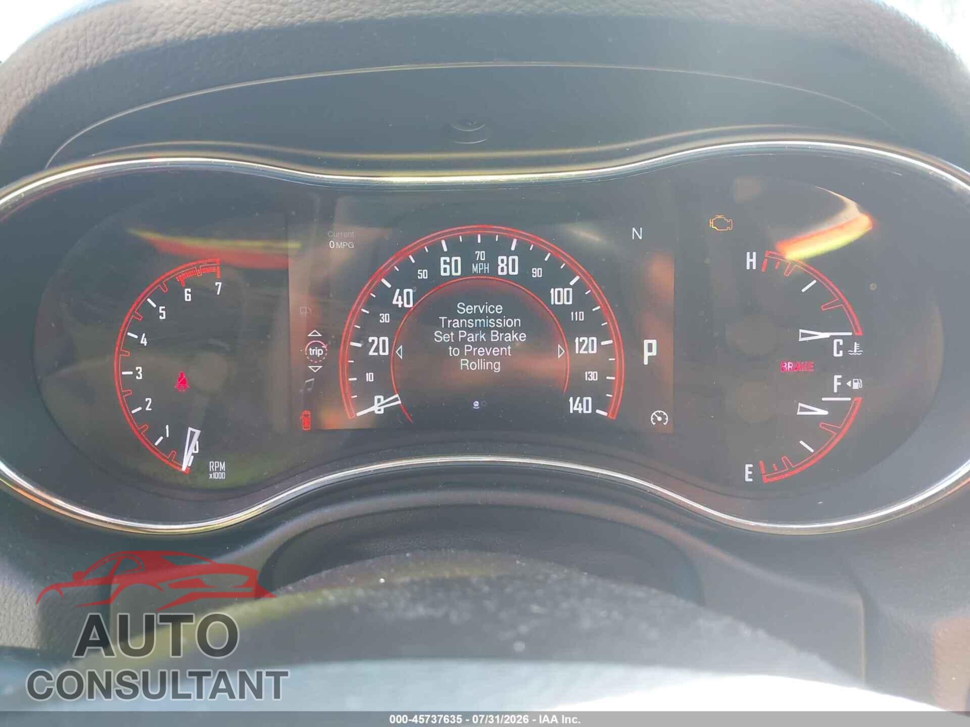 DODGE DURANGO 2015 - 1C4SDJET2FC858244