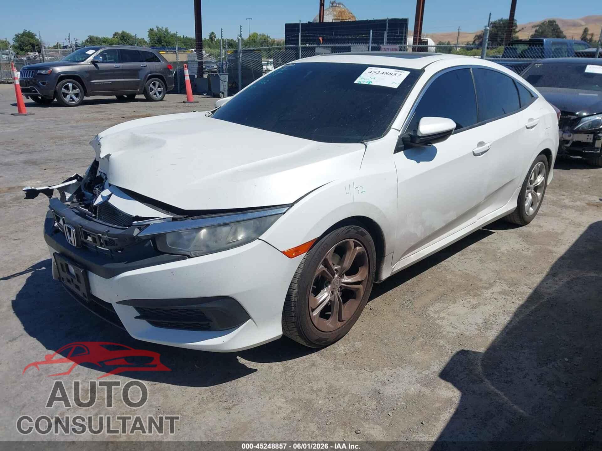 HONDA CIVIC 2016 - 19XFC2F74GE203833