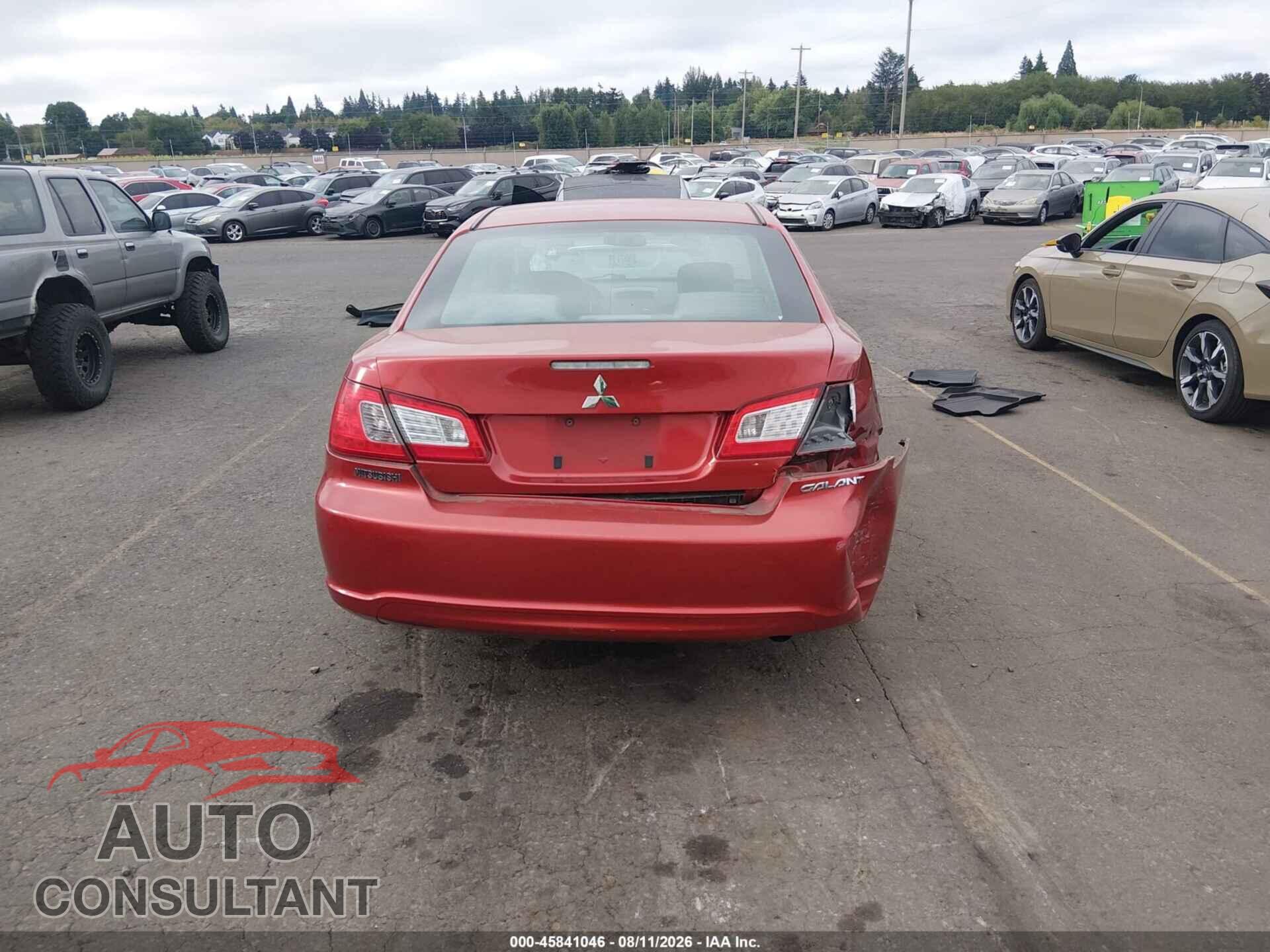 MITSUBISHI GALANT 2009 - 4A3AB36F09E030348