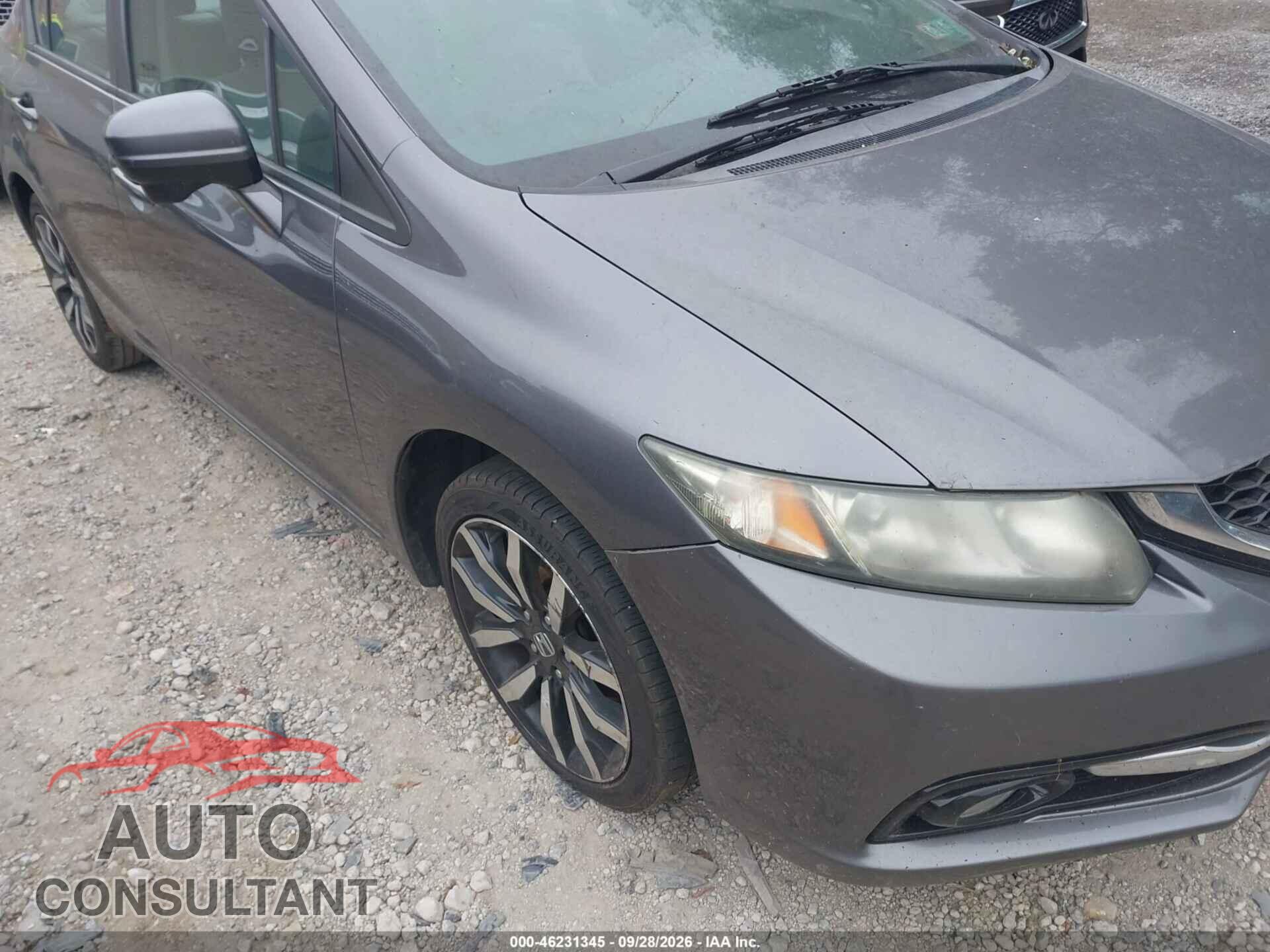 HONDA CIVIC 2014 - 19XFB2F95EE247227