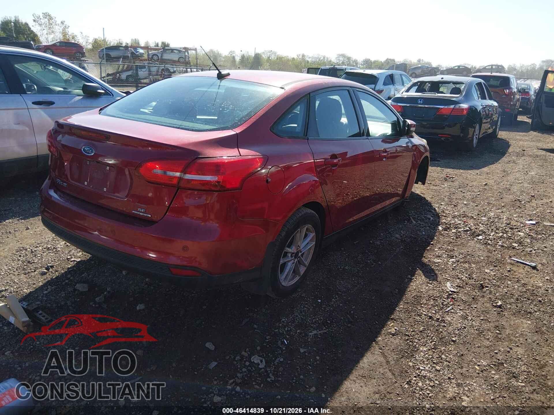 FORD FOCUS 2016 - 1FADP3F21GL201119